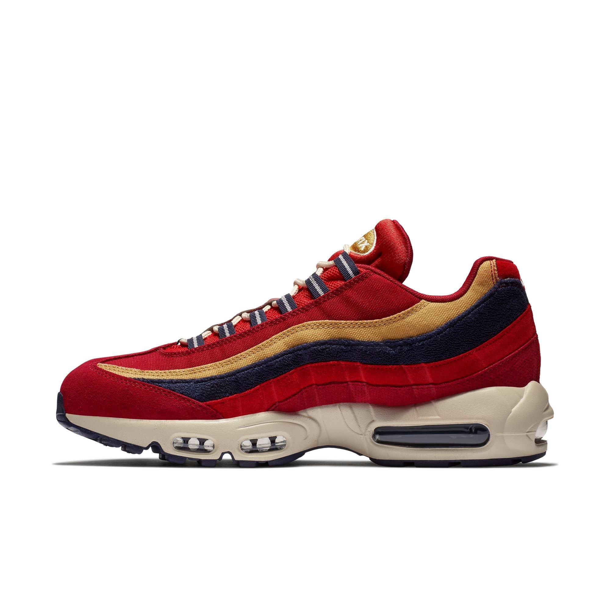 air max 95 red crush wheat gold