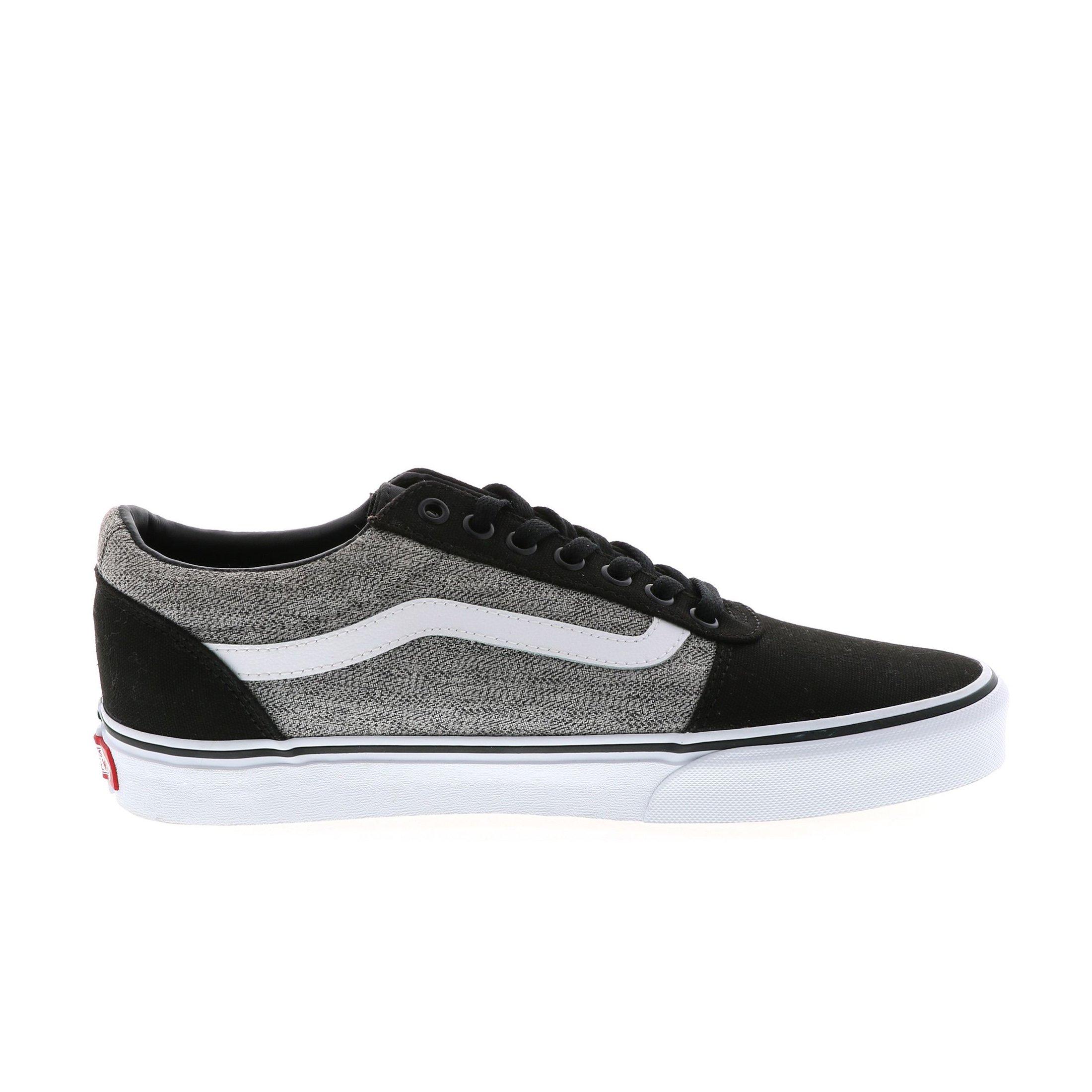 vans heather grey shoes