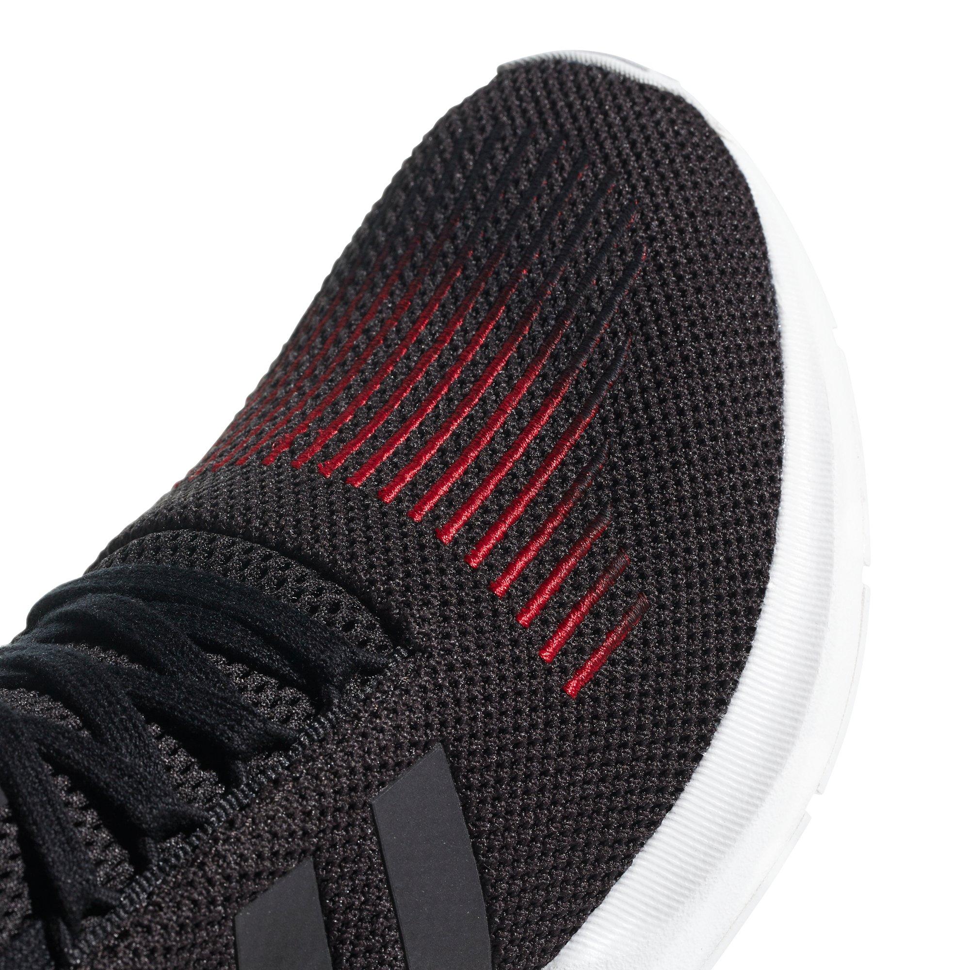 adidas swift run black and red