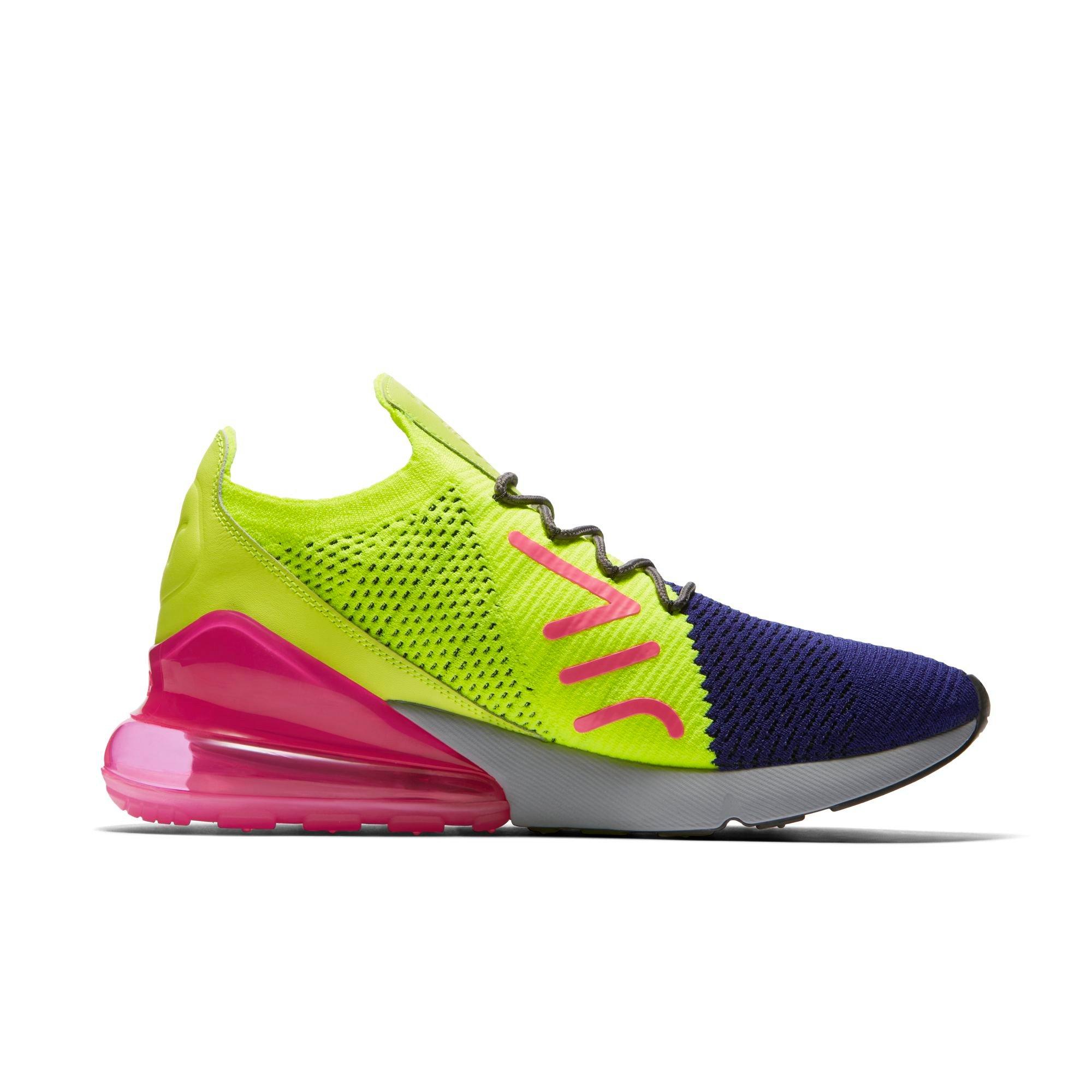 nike air max 270 pink yellow