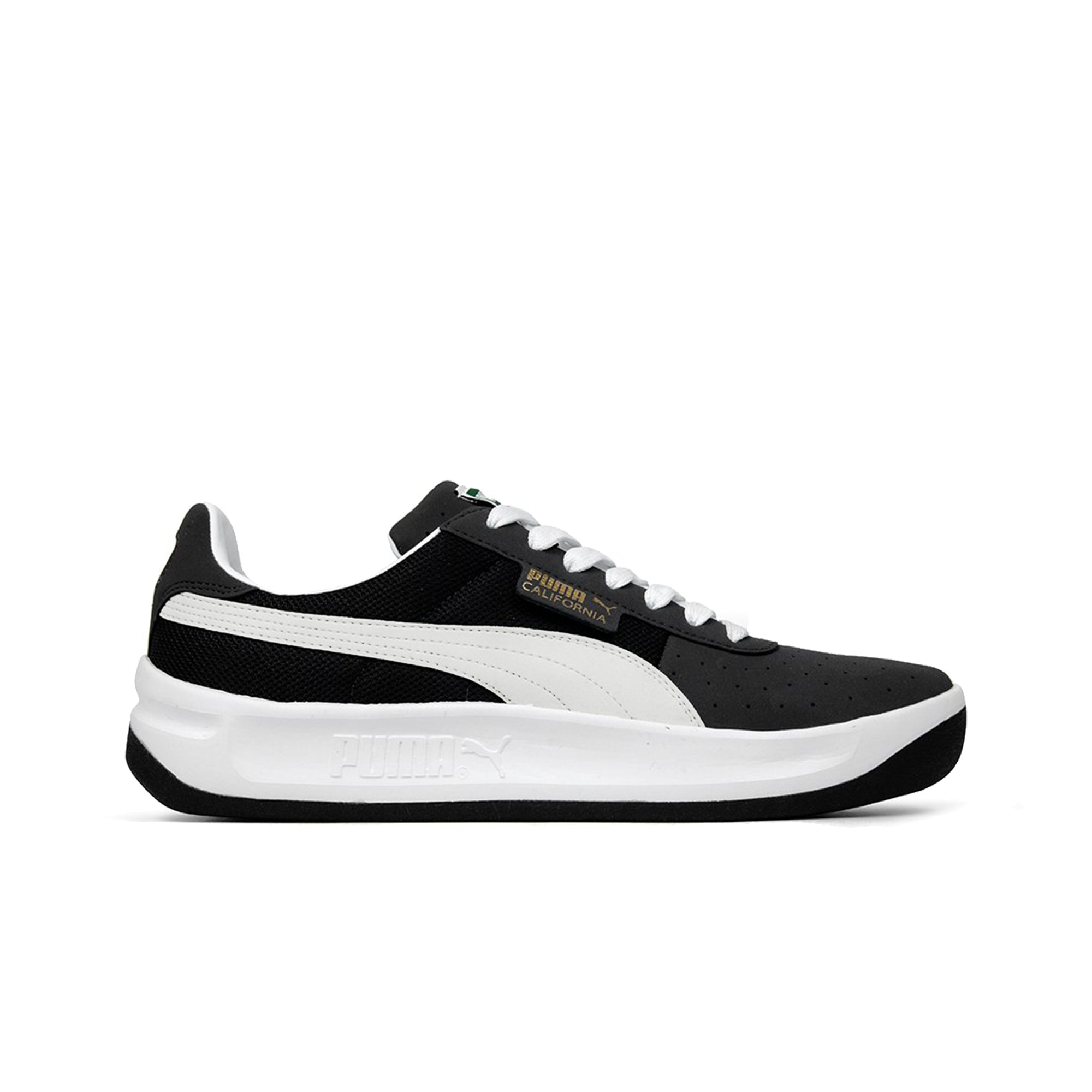 puma black white