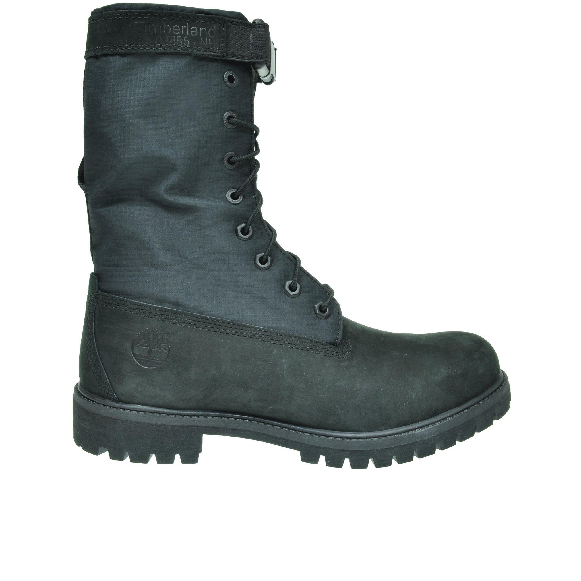 timberland gaiter boots black