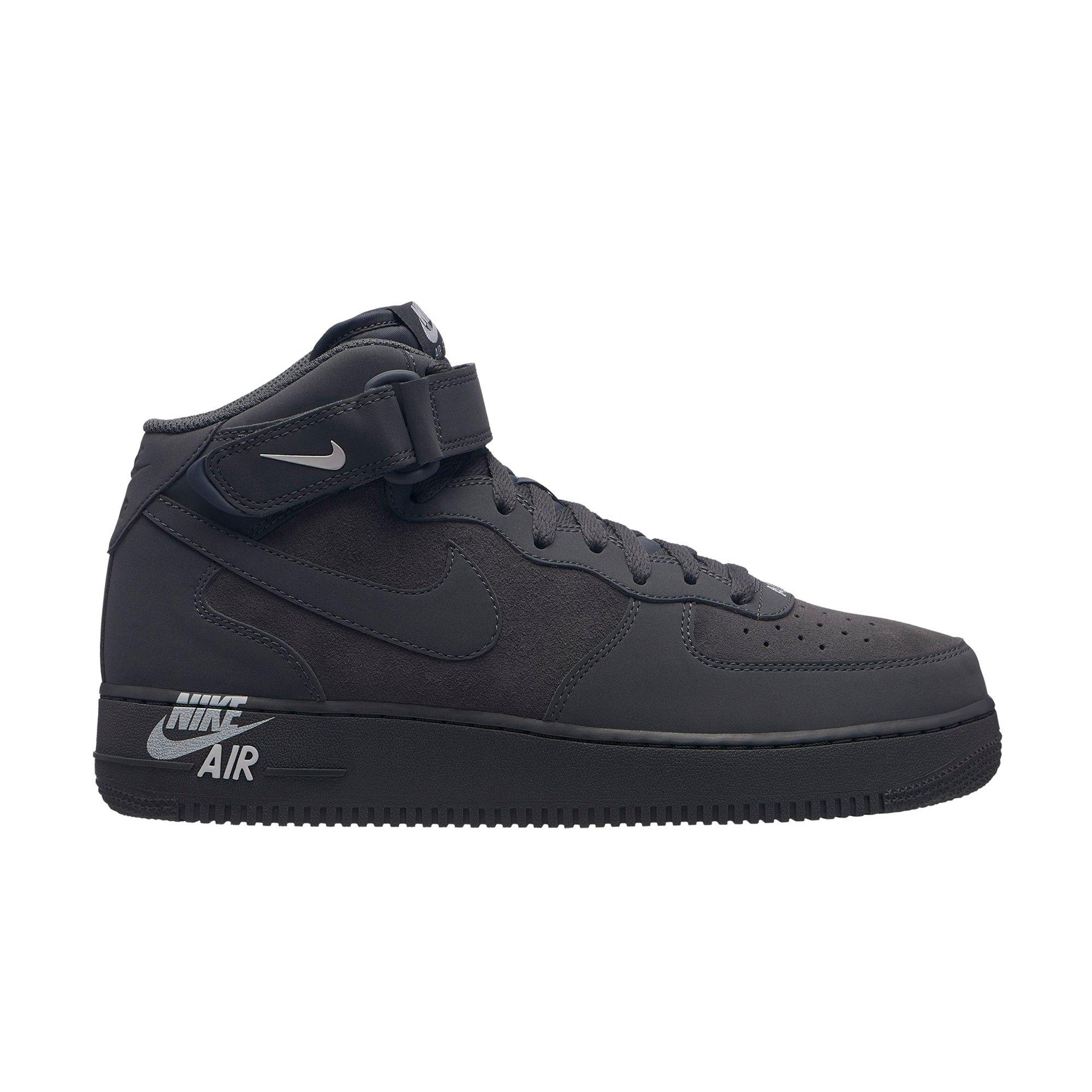 air force 1 mid 07 dark grey