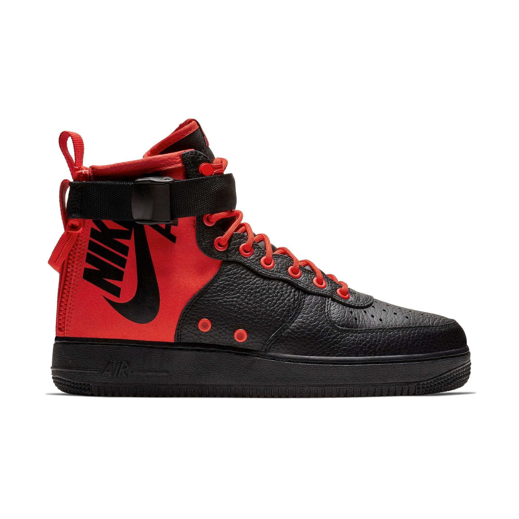 black high top uptowns with strap