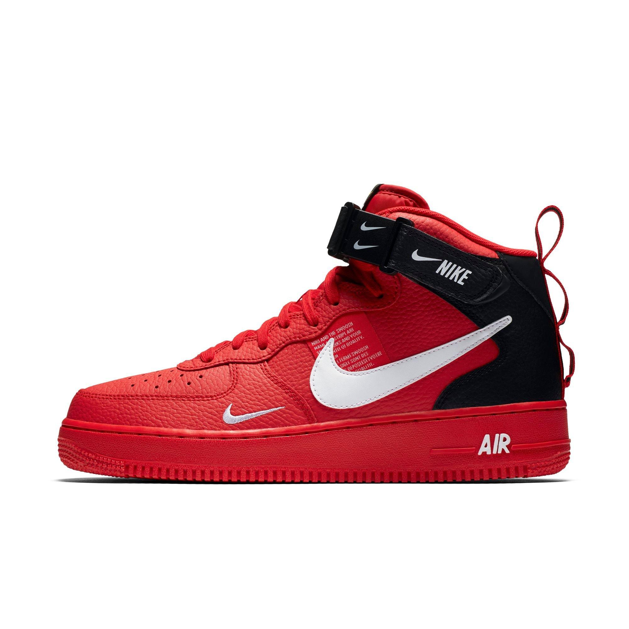 air force 1 07 mid lv8 red