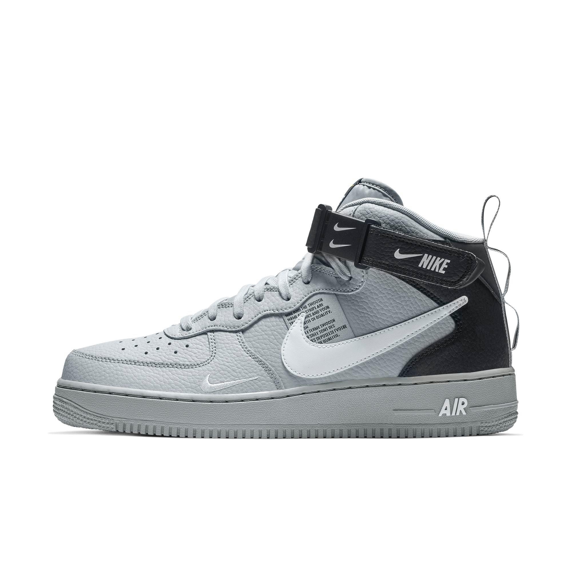 nike air force 1 07 mid lv8 grey