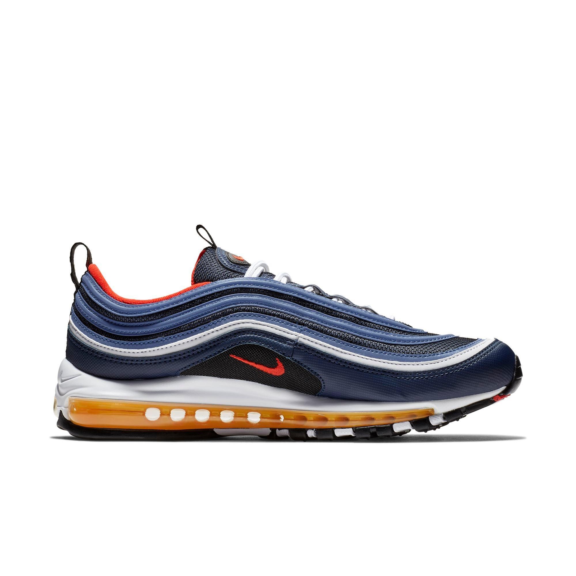 air max 97 navy blue and orange