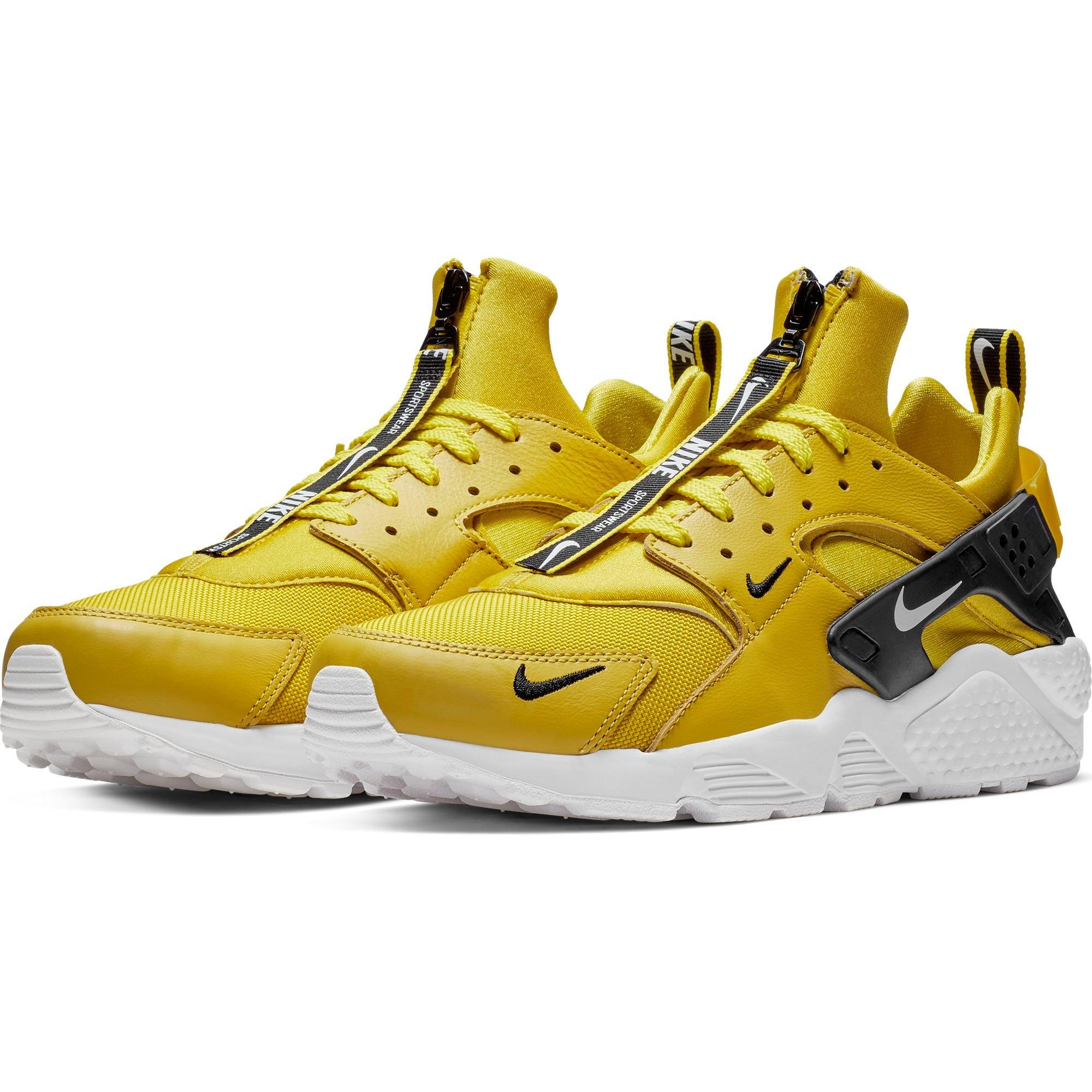 nike huarache mens yellow