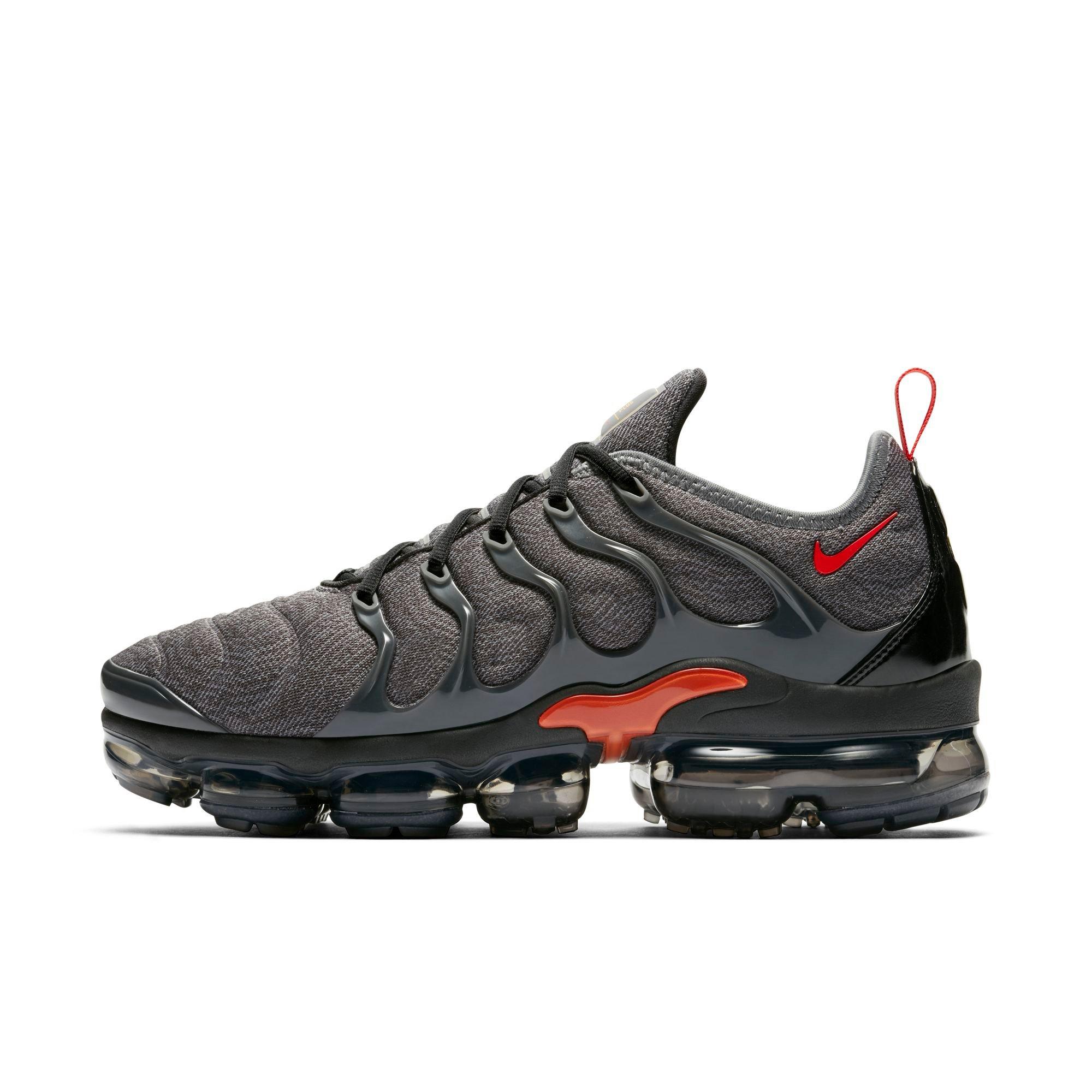 nike vapormax plus grey and orange