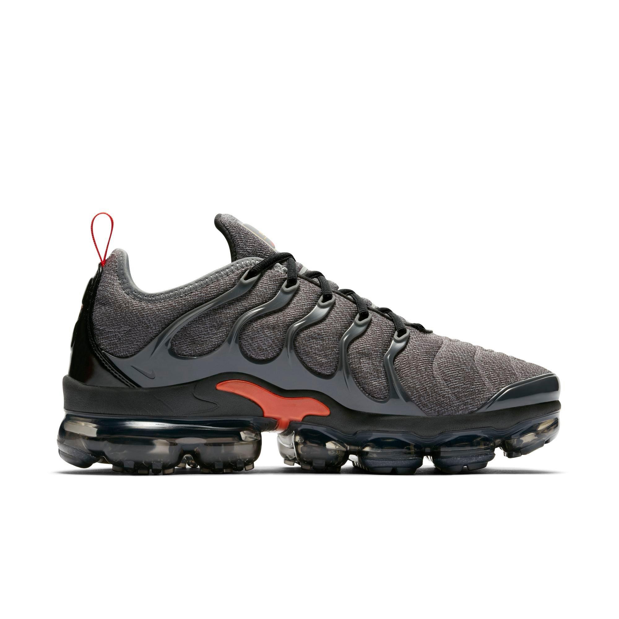 nike vapormax plus grey and orange