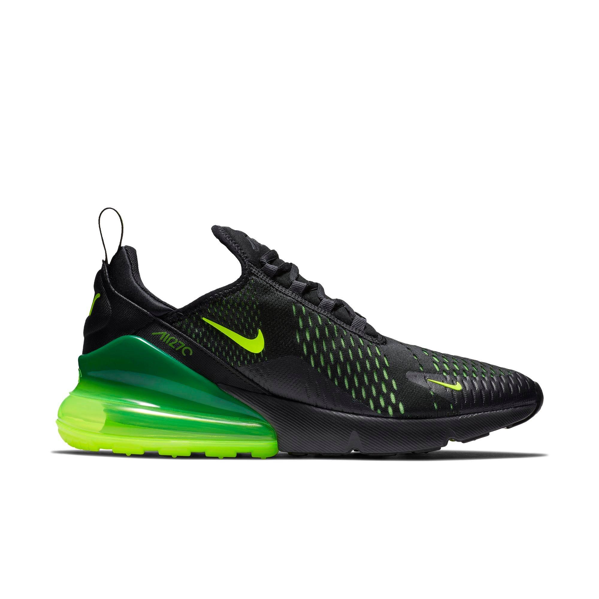 nike air 270 black green