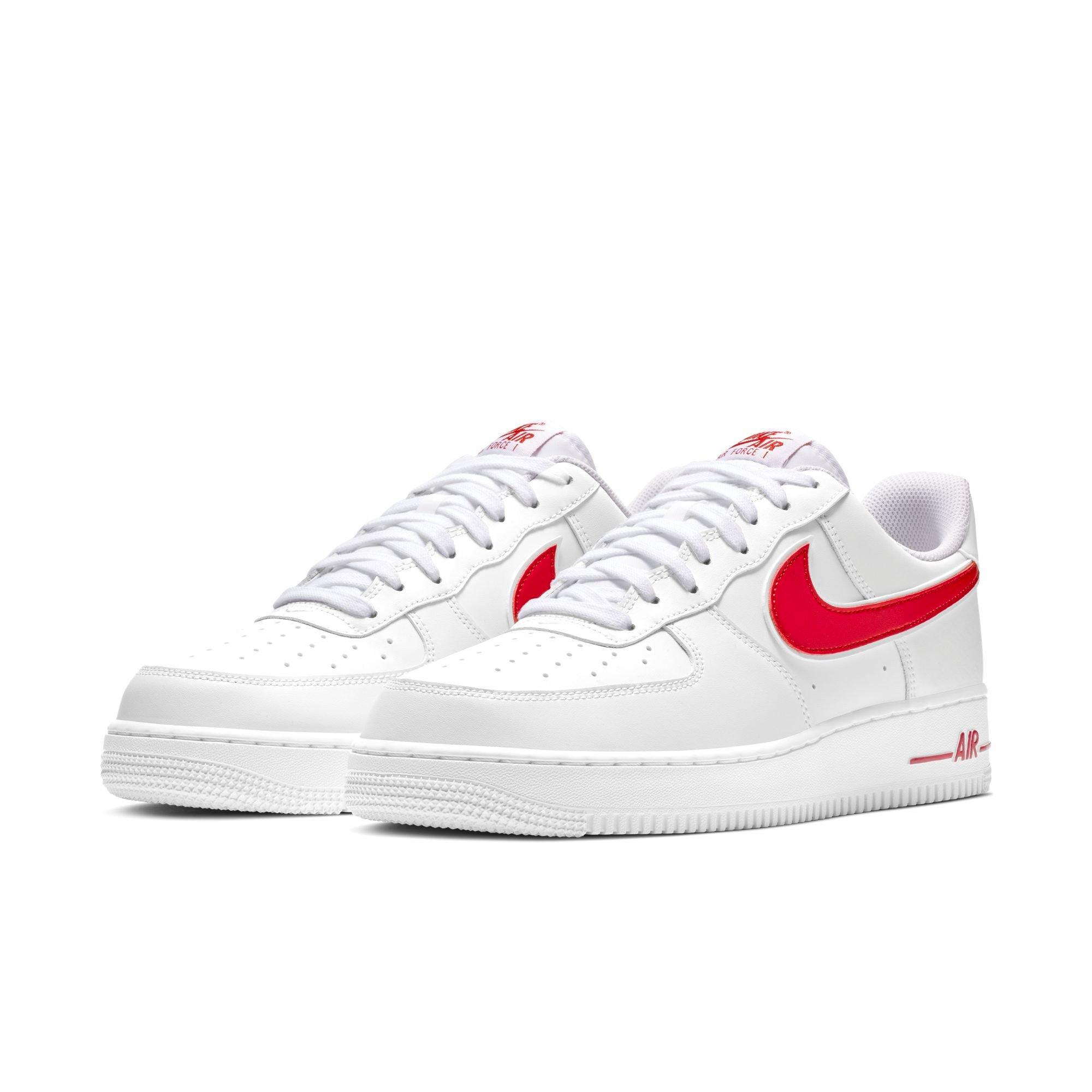 nike air force 1 07 3 white red