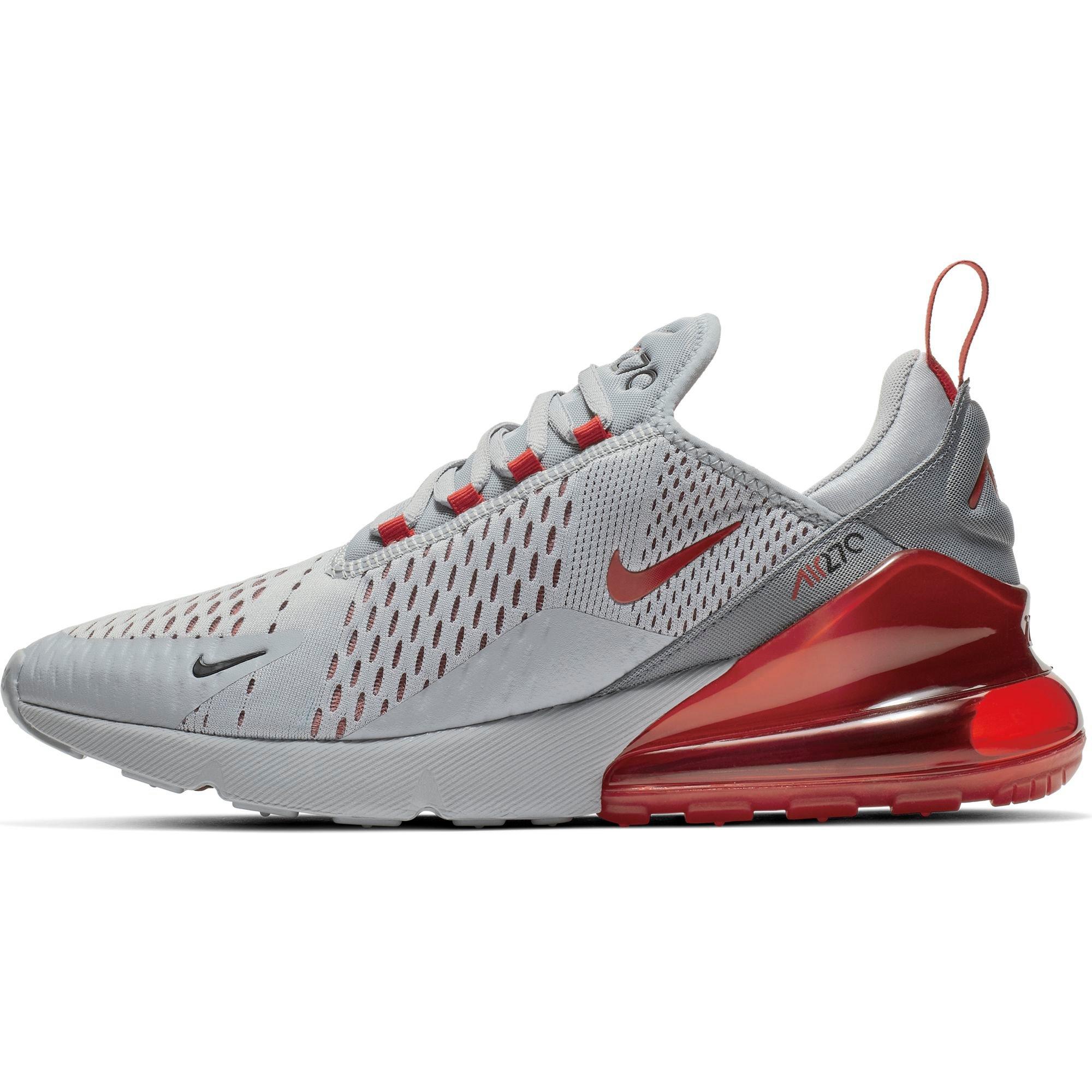 nike grey and red