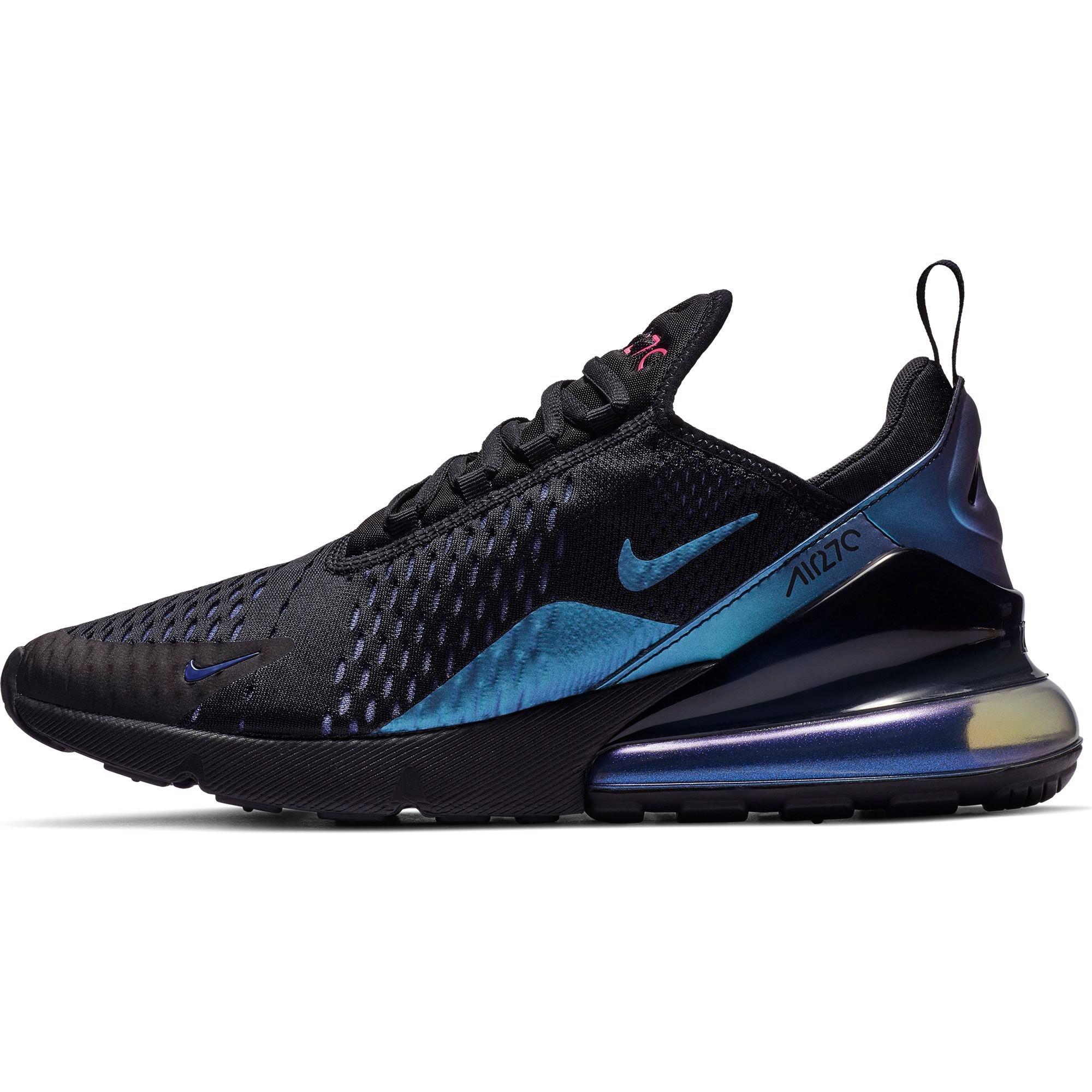 nike 270 black and purple