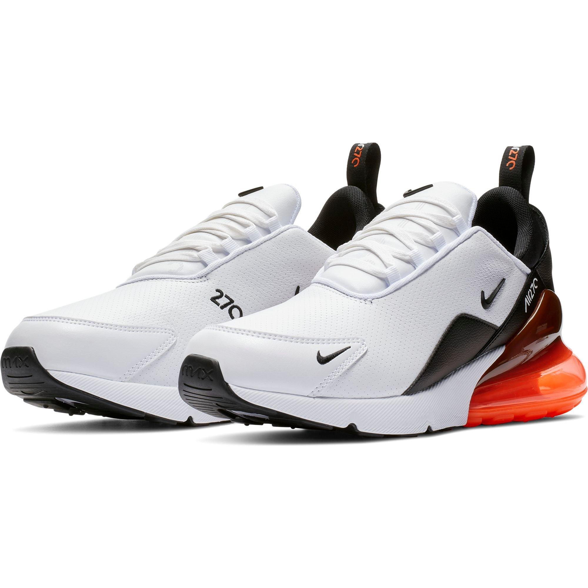 nike air max 270 premium leather men's running shoes