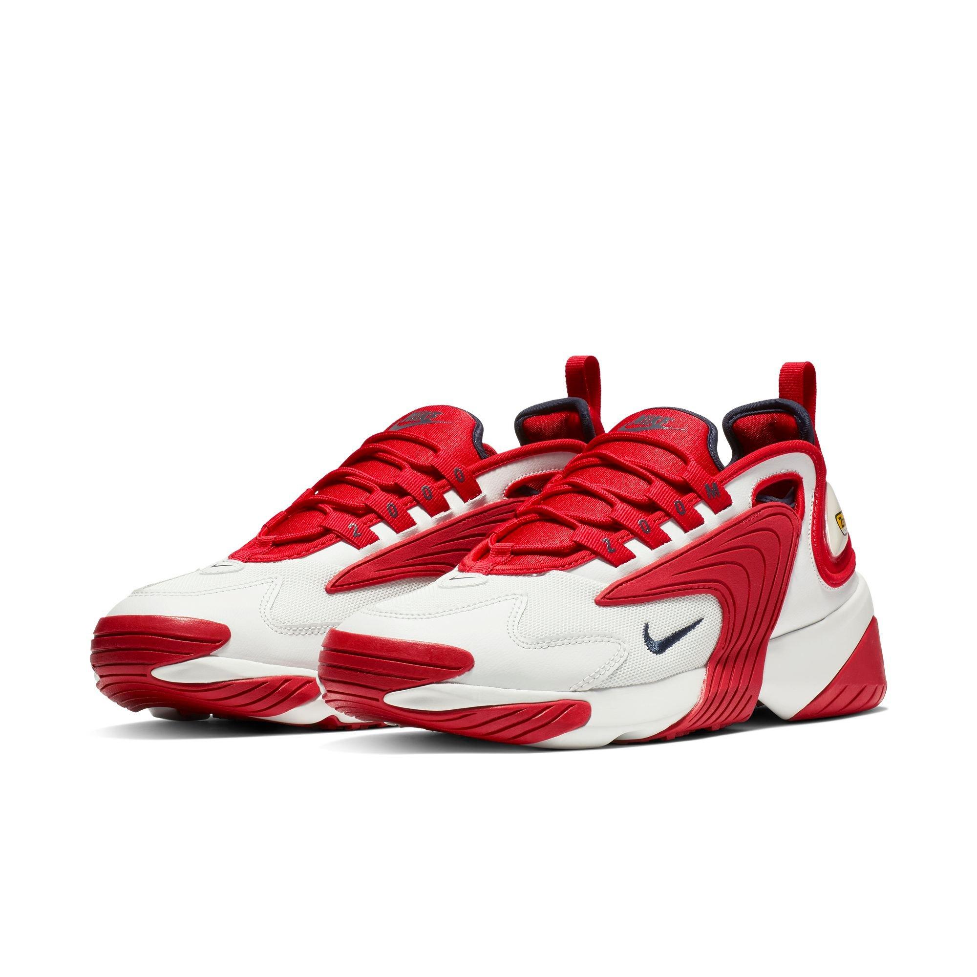 nike zoom 2k off white university red