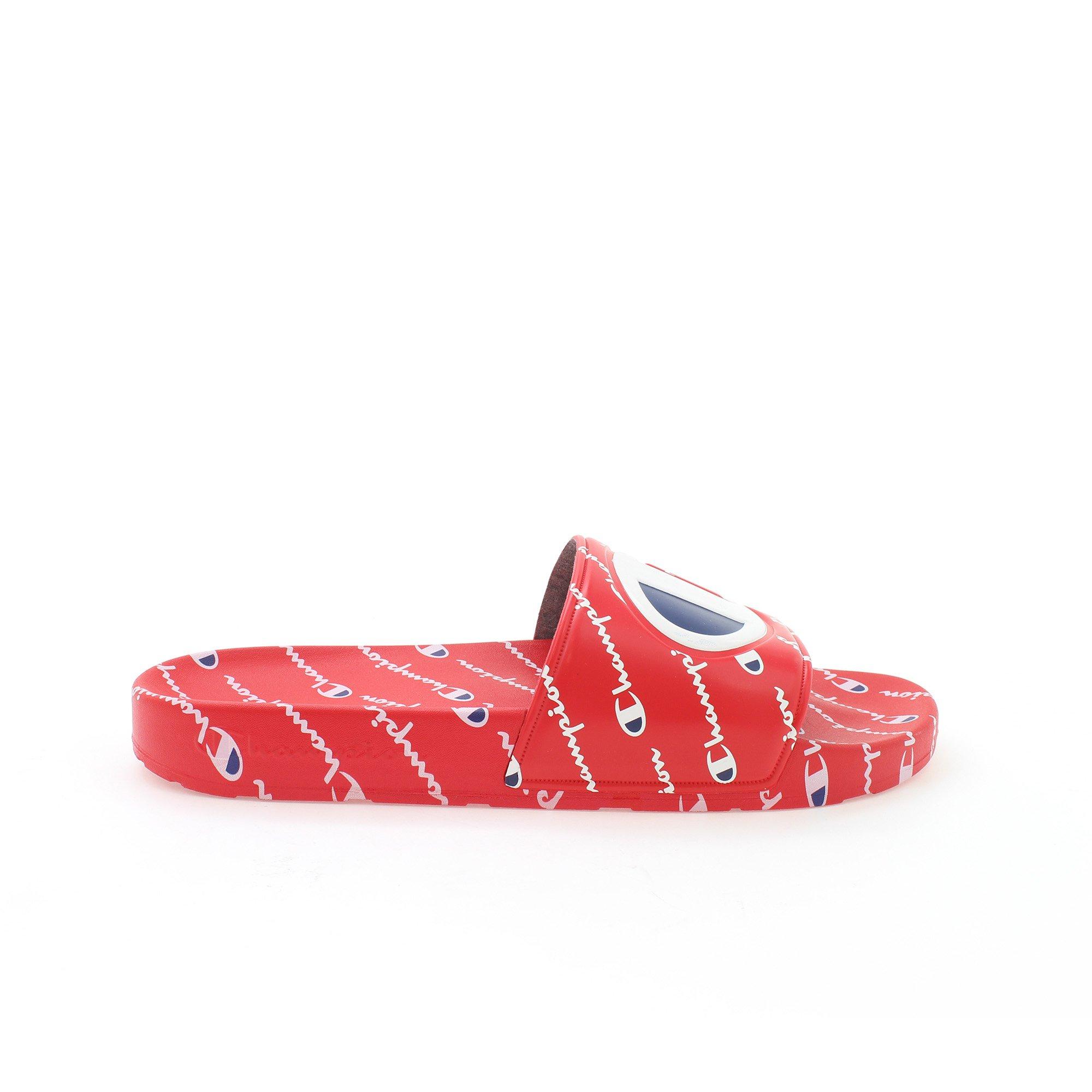 red champion slides mens