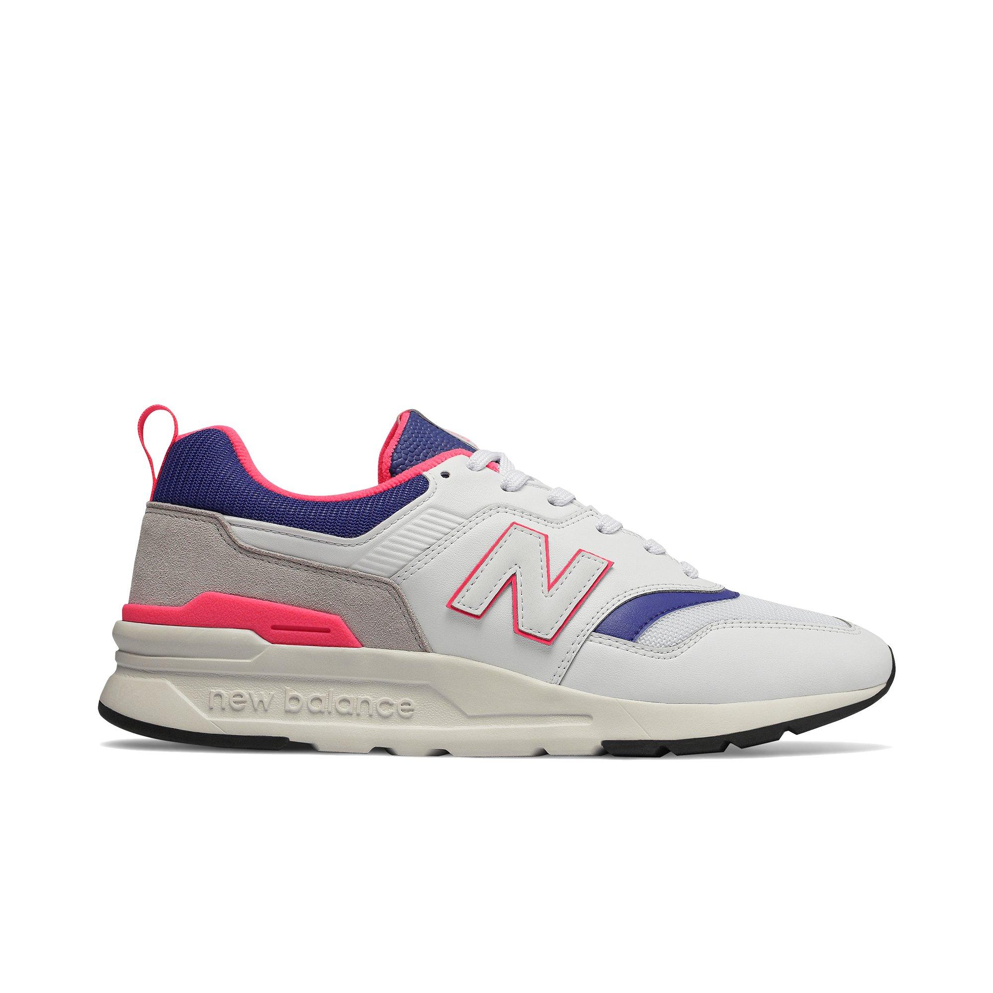 new balance sneakers pink and blue 