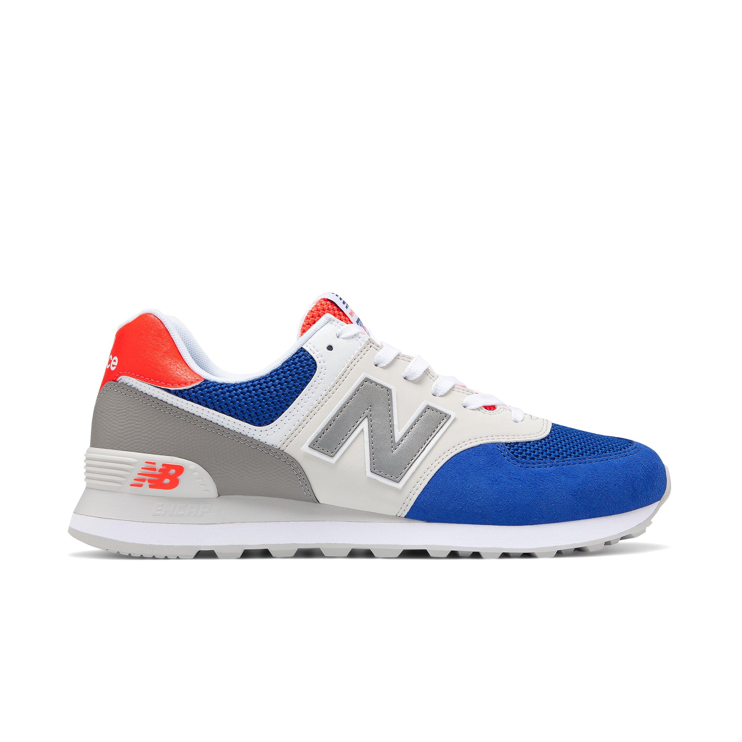 nb 574 blue white