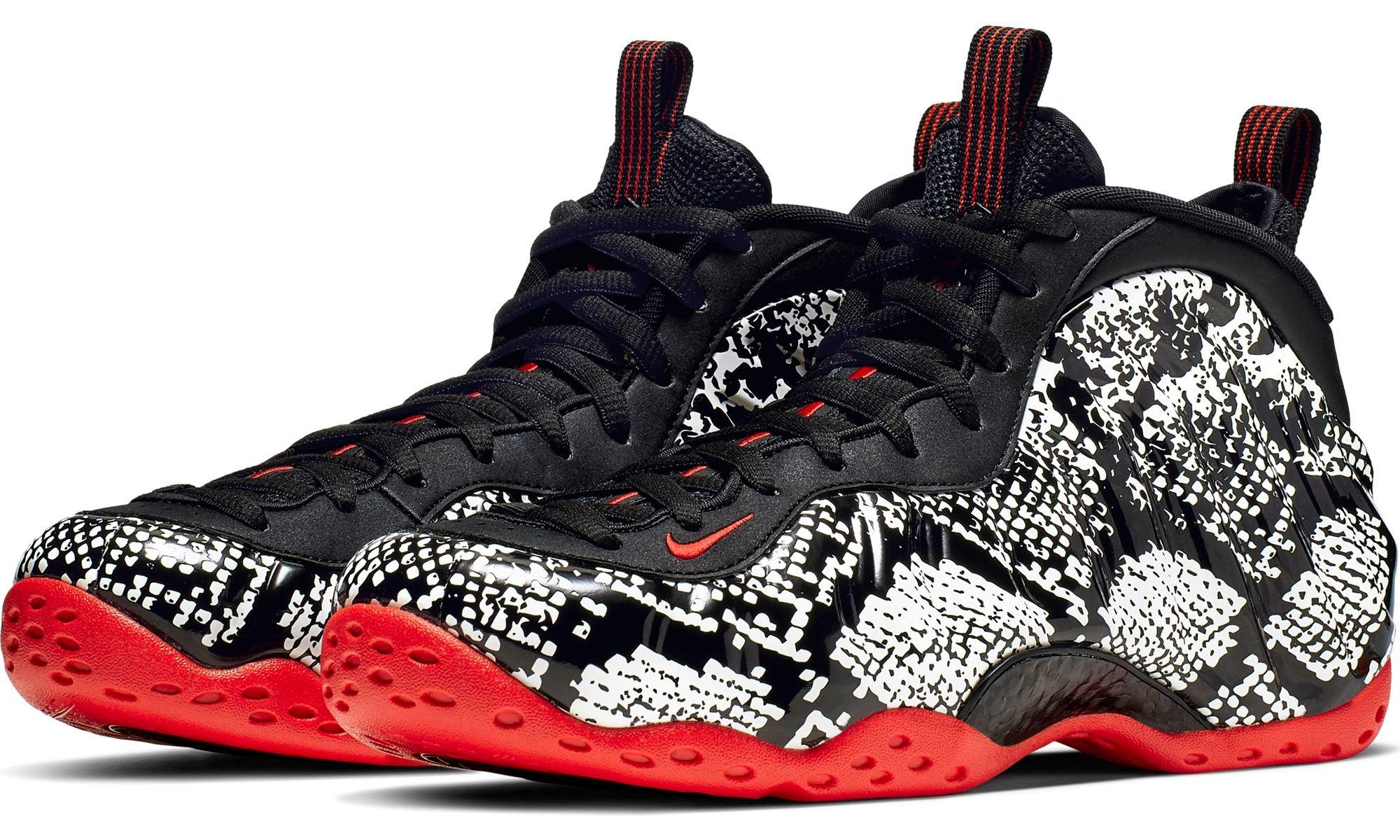 Sneaker Release Nike Air Foamposite 1 Snakeskin Basketball Shoe