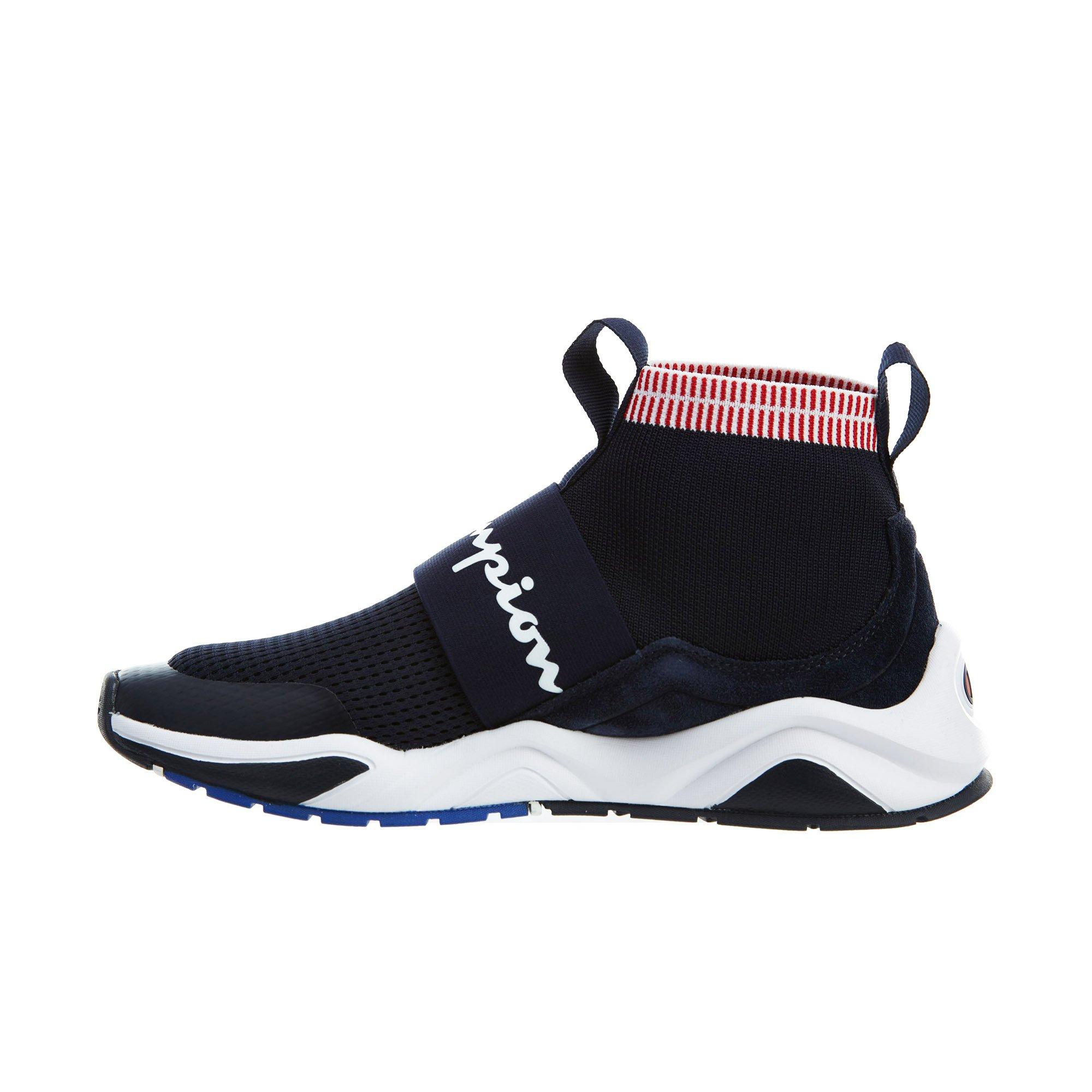champion men's rally pro navy & white shoes