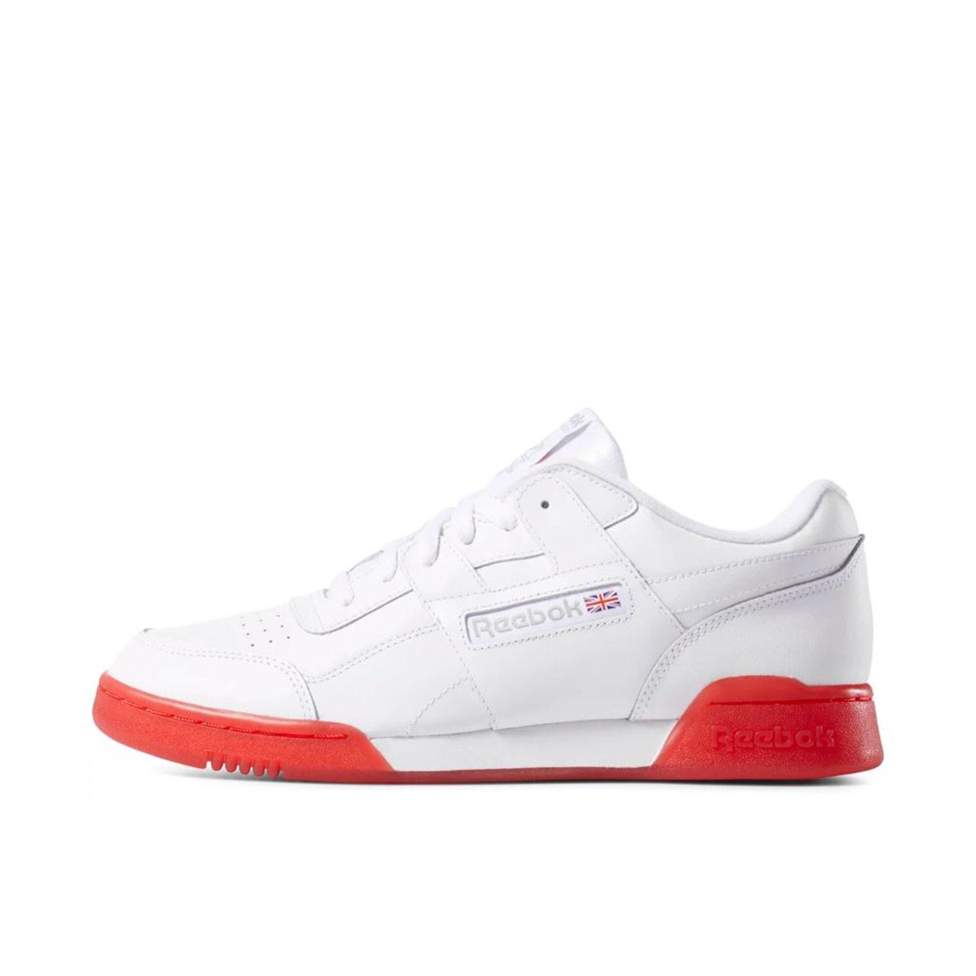 reebok shoes white and red