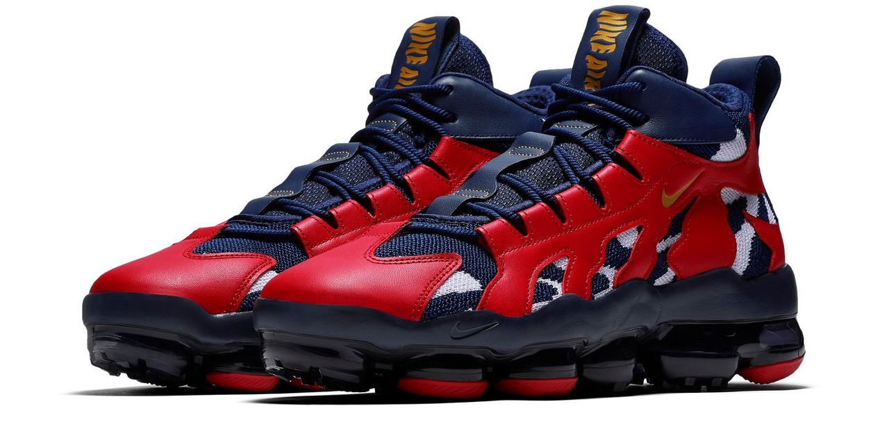 Sneaker Release Nike Air Vapormax Gliese Midnight Navy Red 8221