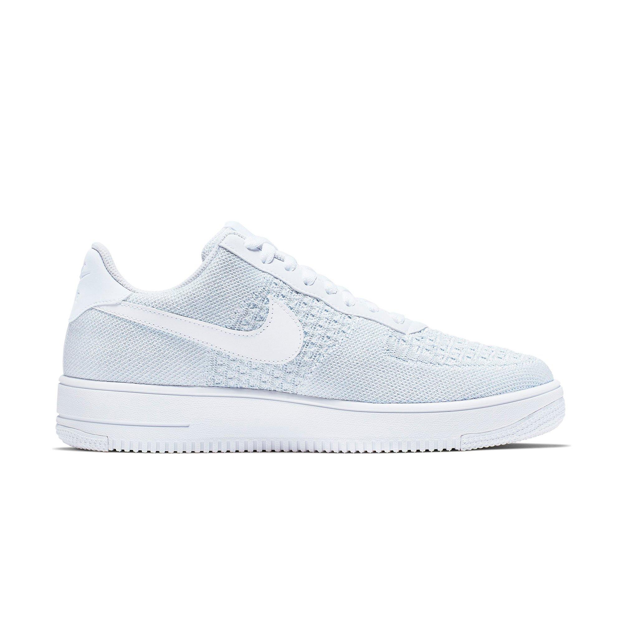 air force 1 flyknit all white