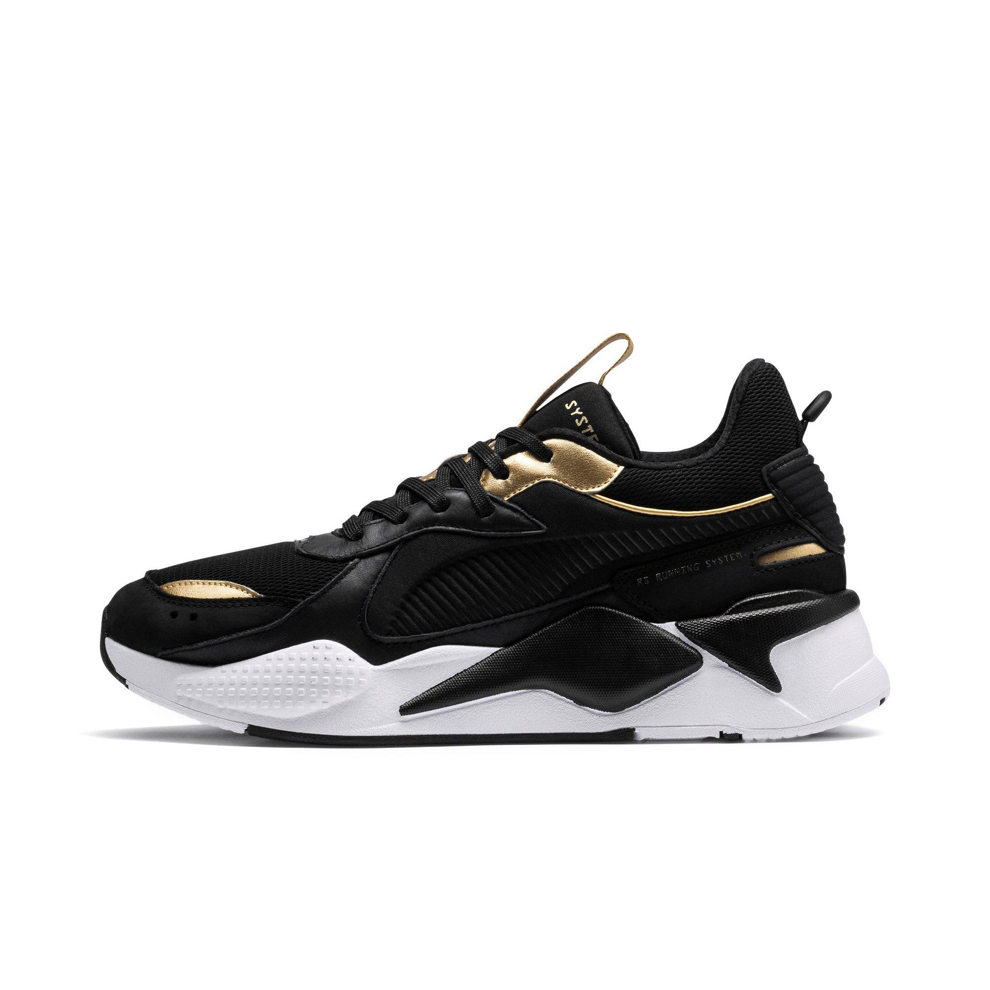 puma rsx black and gold