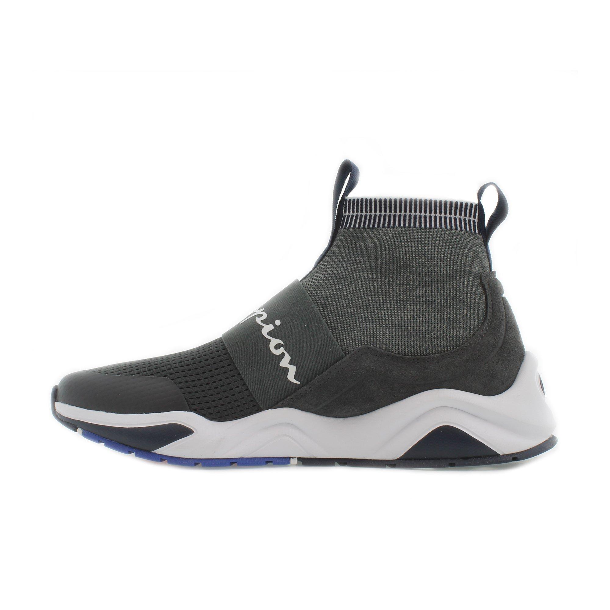 champion basketball shoes mens grey