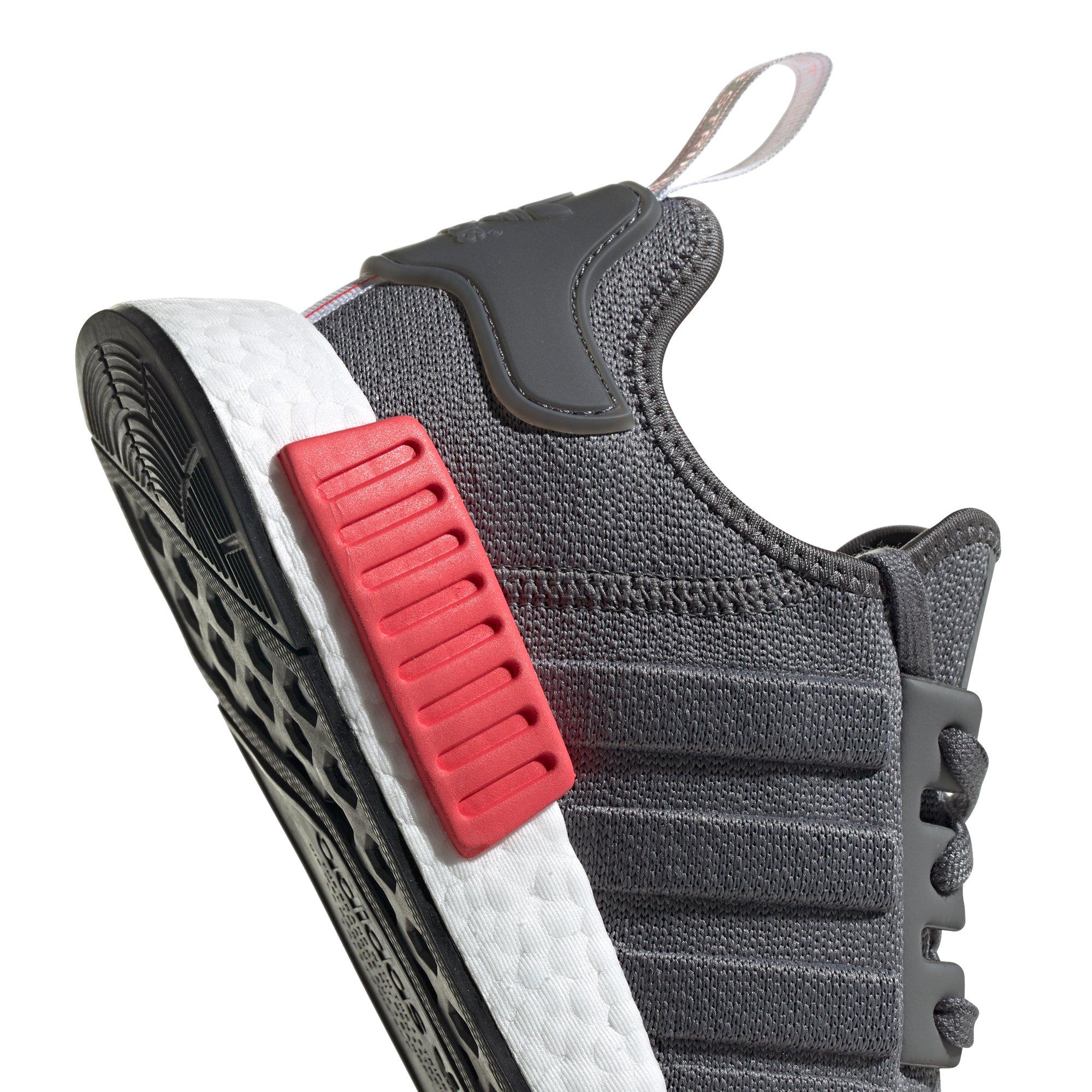 adidas nmd r1 grey four shock red