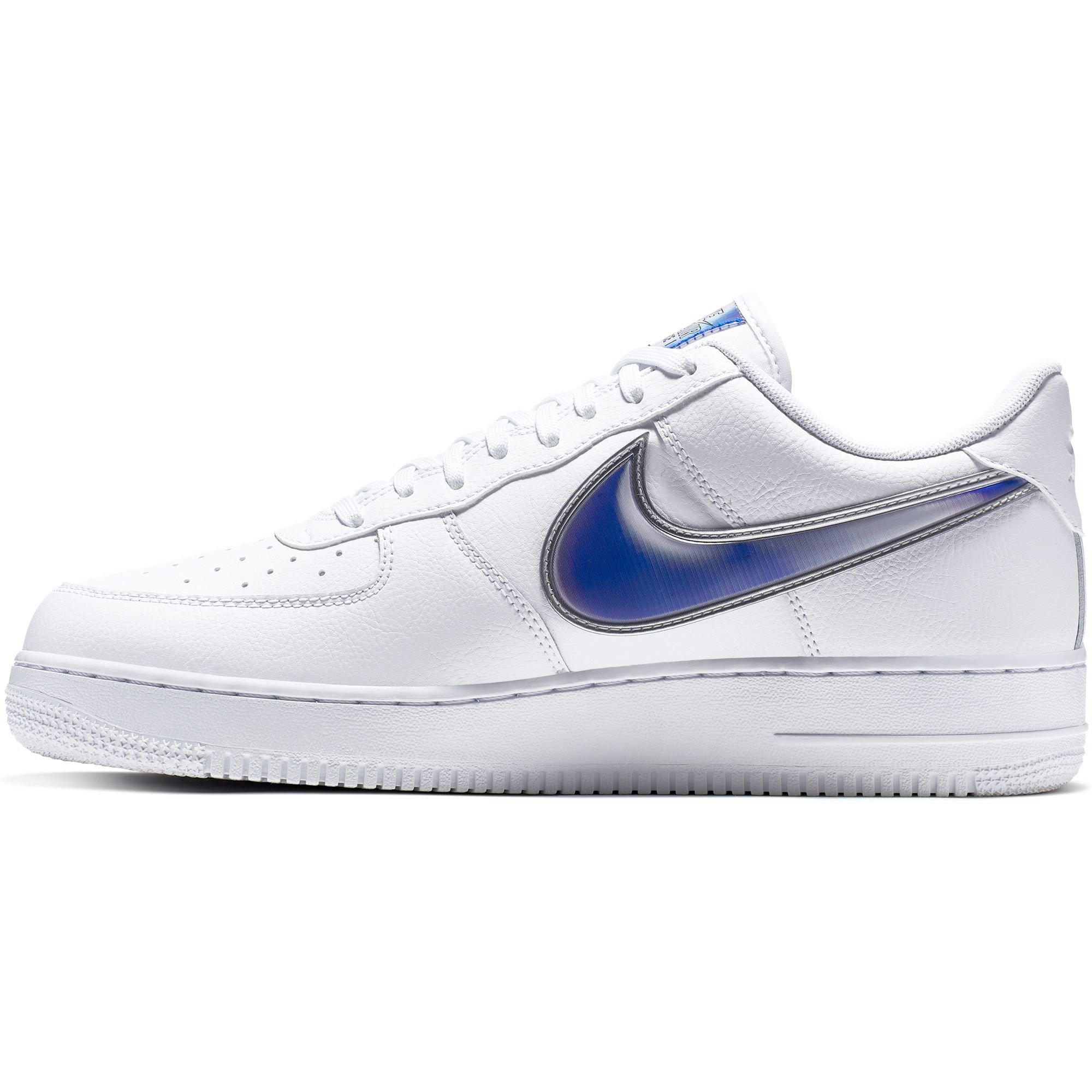 nike air force 1 low white and blue