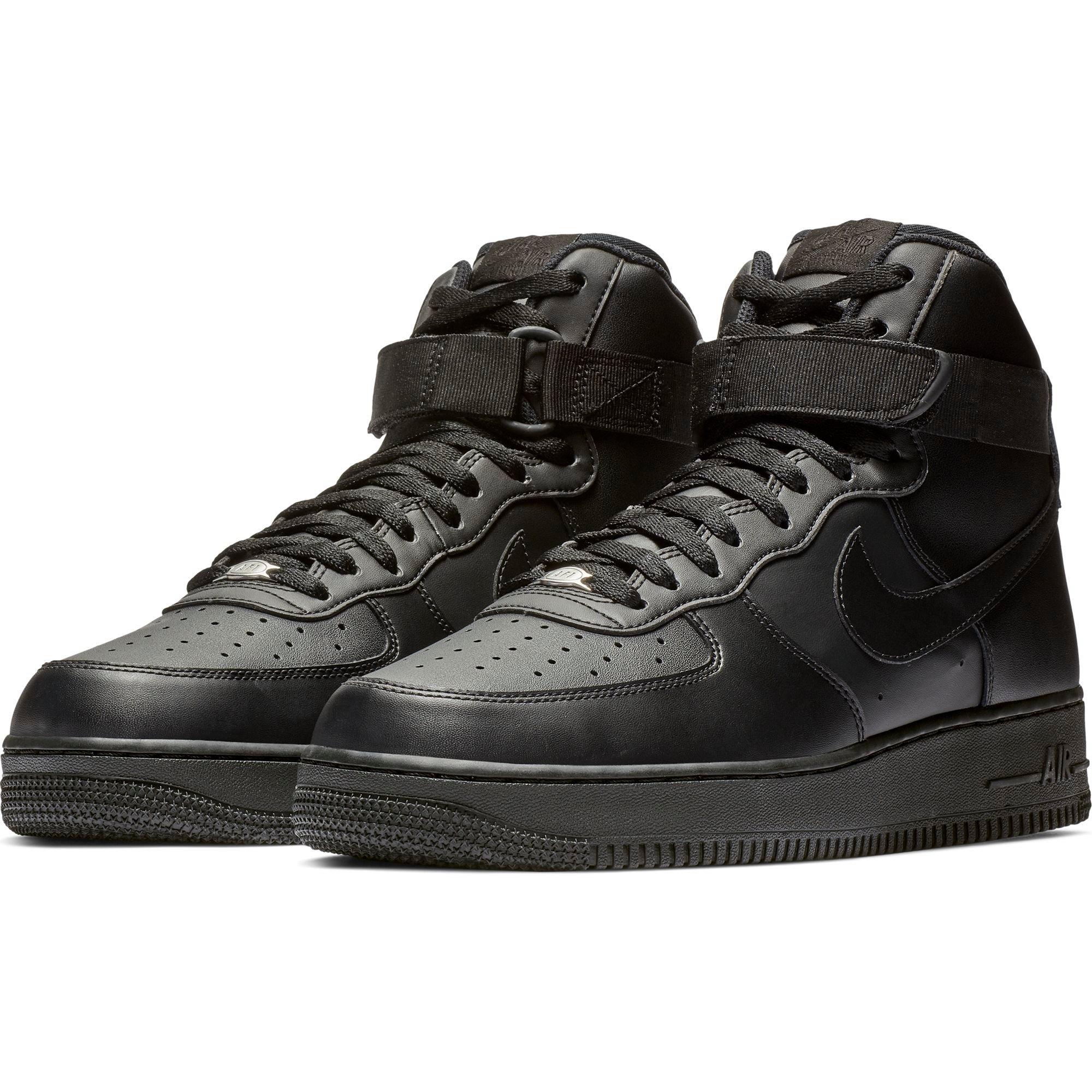 nike air force black high cut