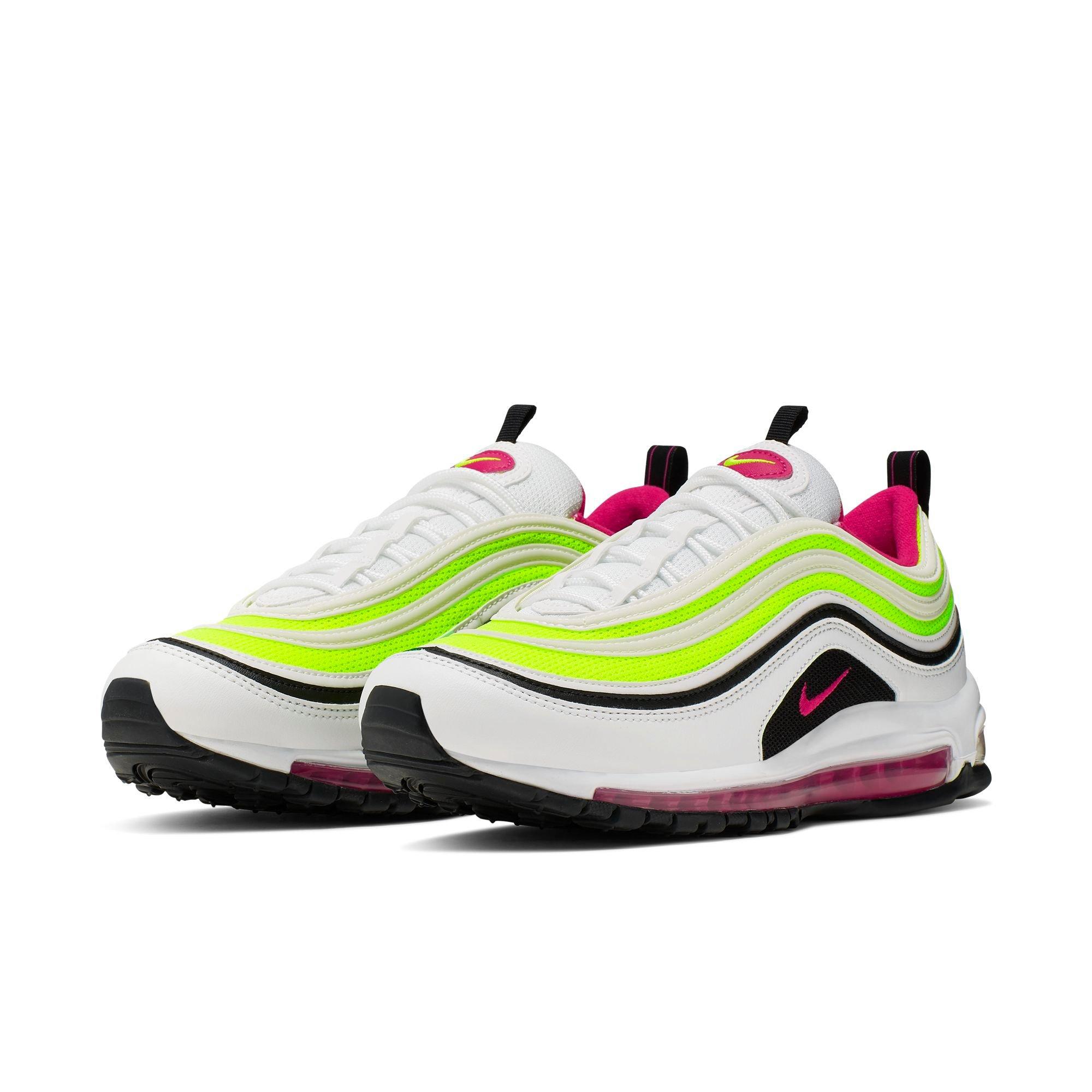 nike air max 97 pink on feet