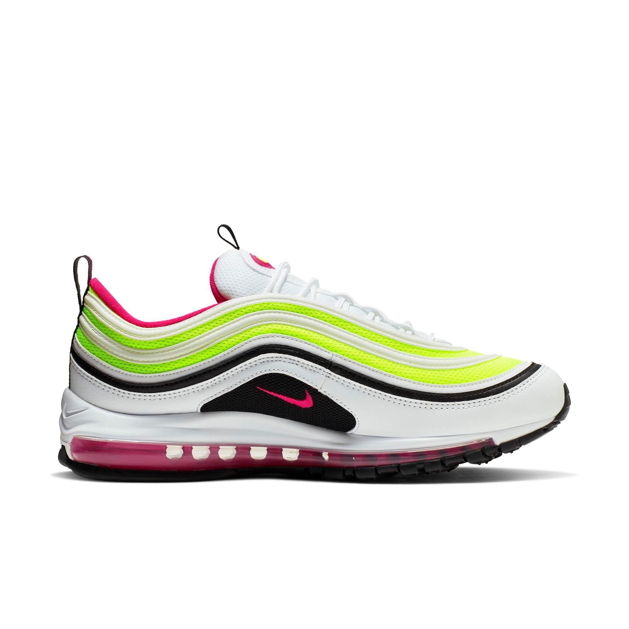 air max 97 white pink yellow