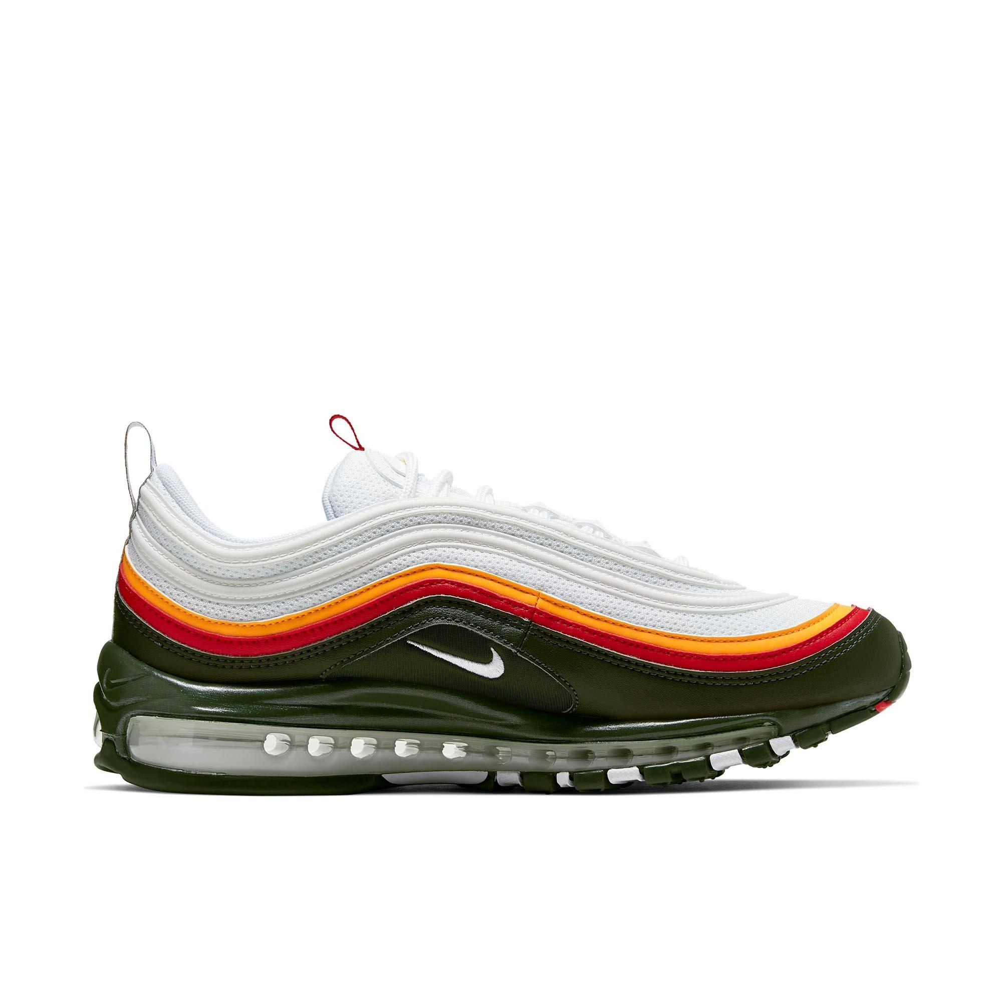 nike air max 97 green red yellow