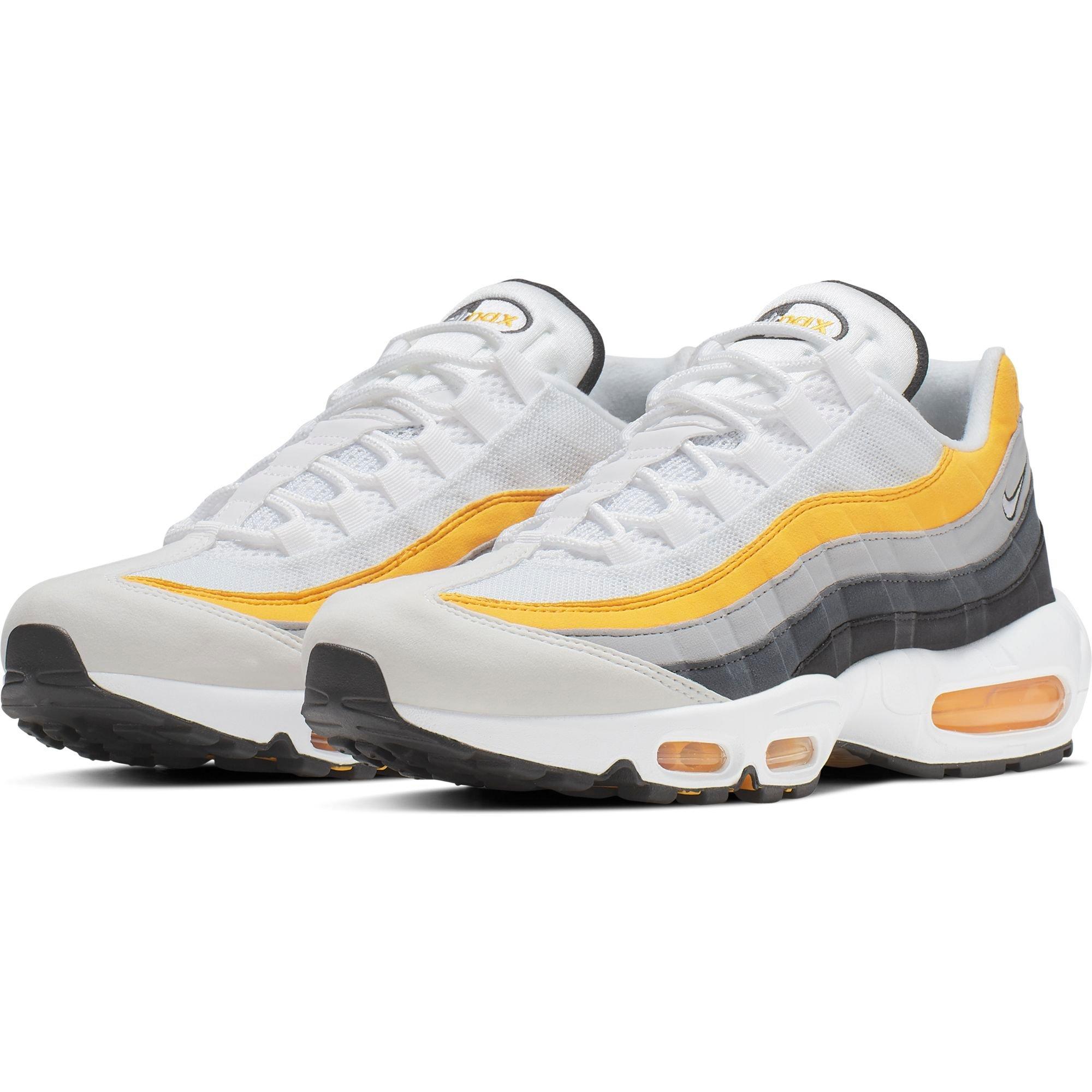 navy blue and yellow air max 95