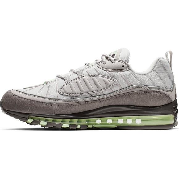 Nike Air Max 98 Vast GreyFresh Mint Men's Shoe Hibbett Air Max 98 Fresh Mint On Foot YouTube