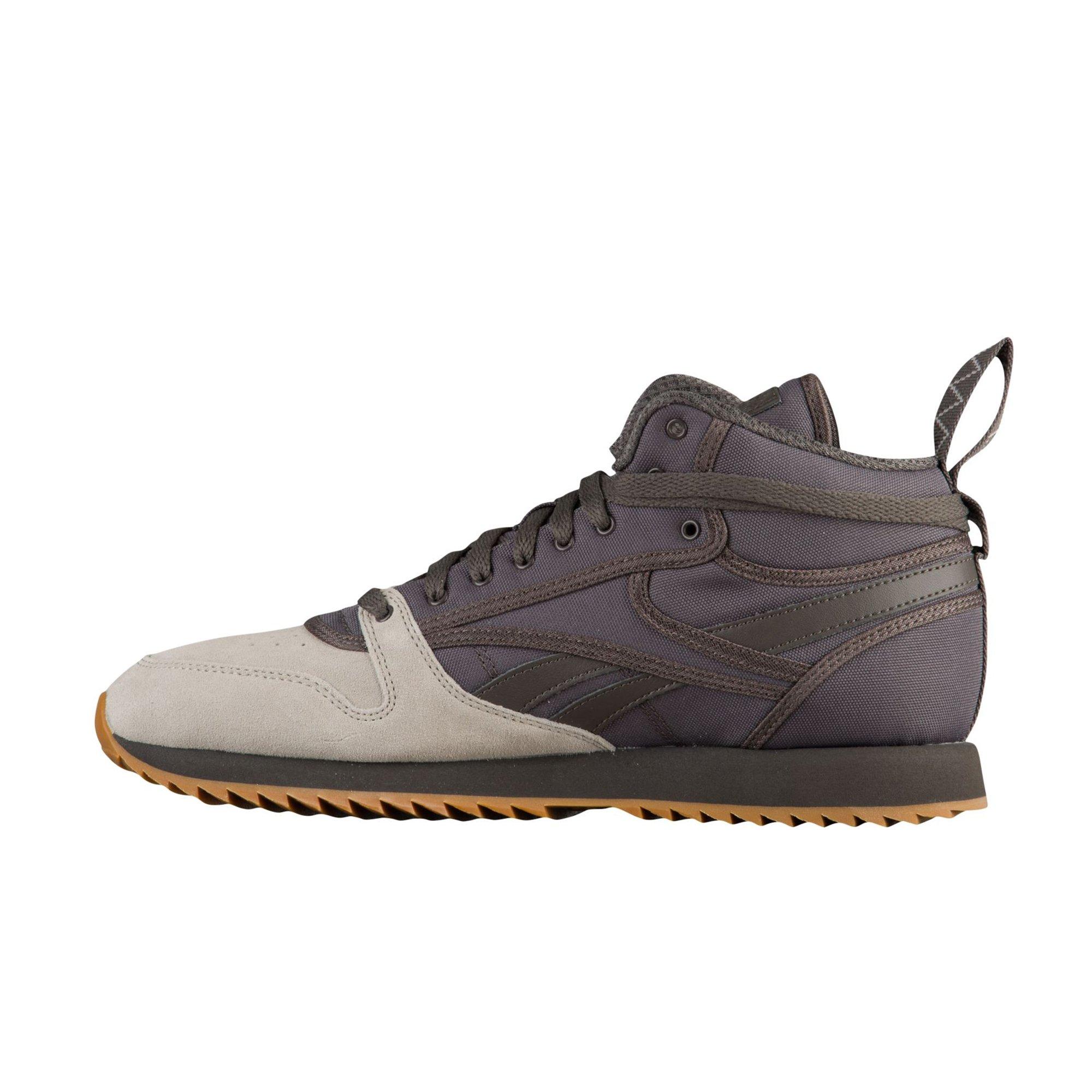reebok classic leather mid ripple sneaker