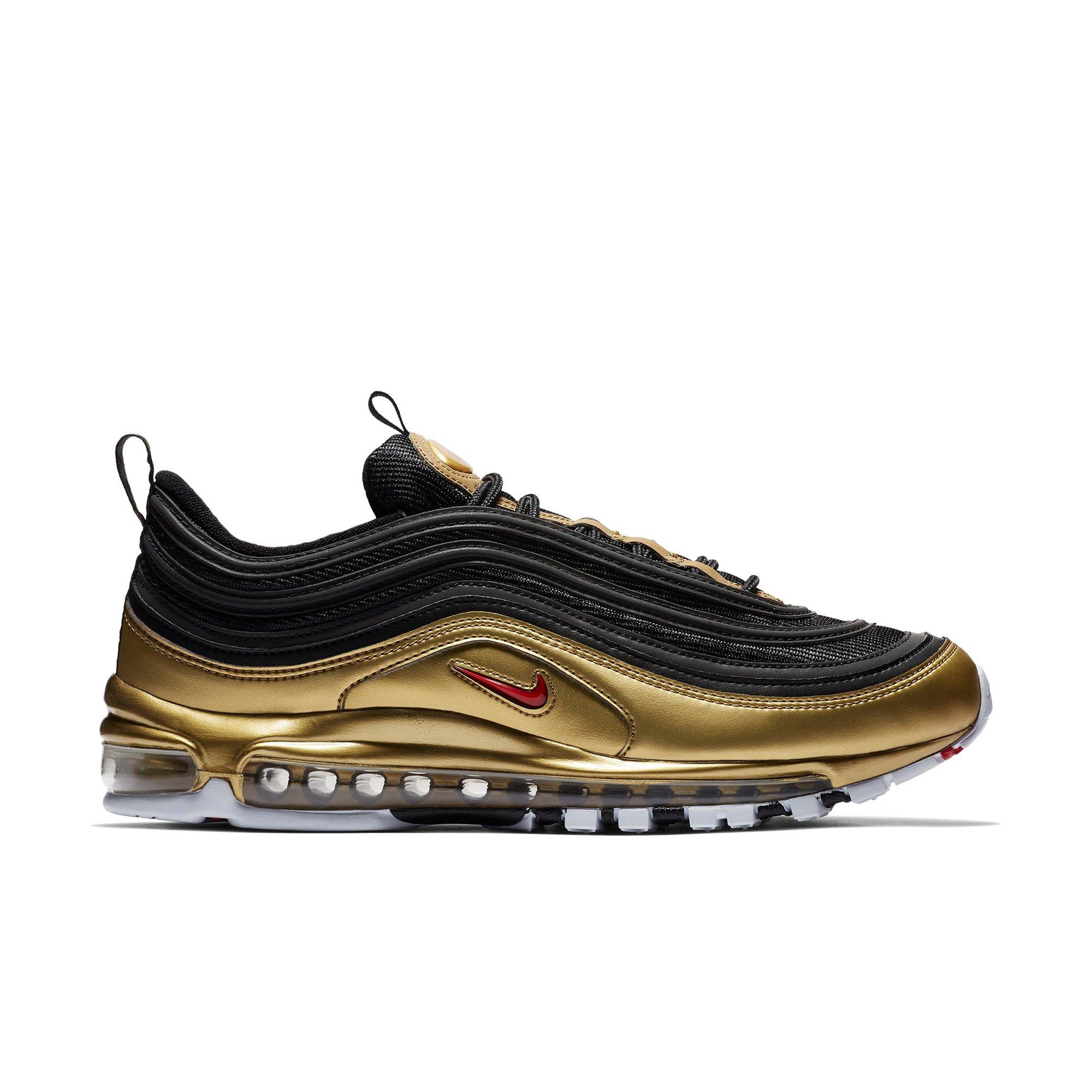 nike air max 97 qs black metallic gold