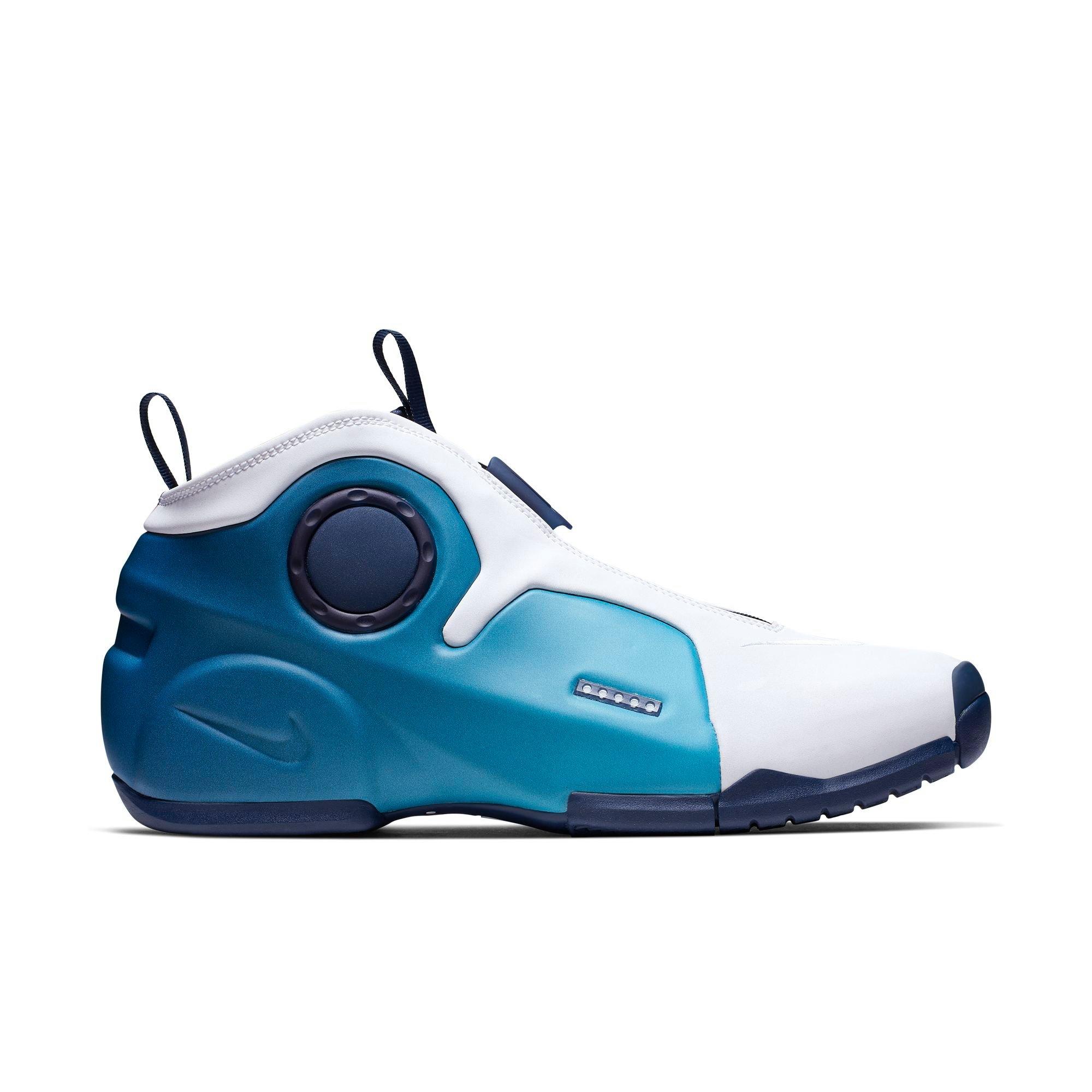 Nike Air Flightposite 2 White Midnight Navy Men S Shoe Hibbett City Gear