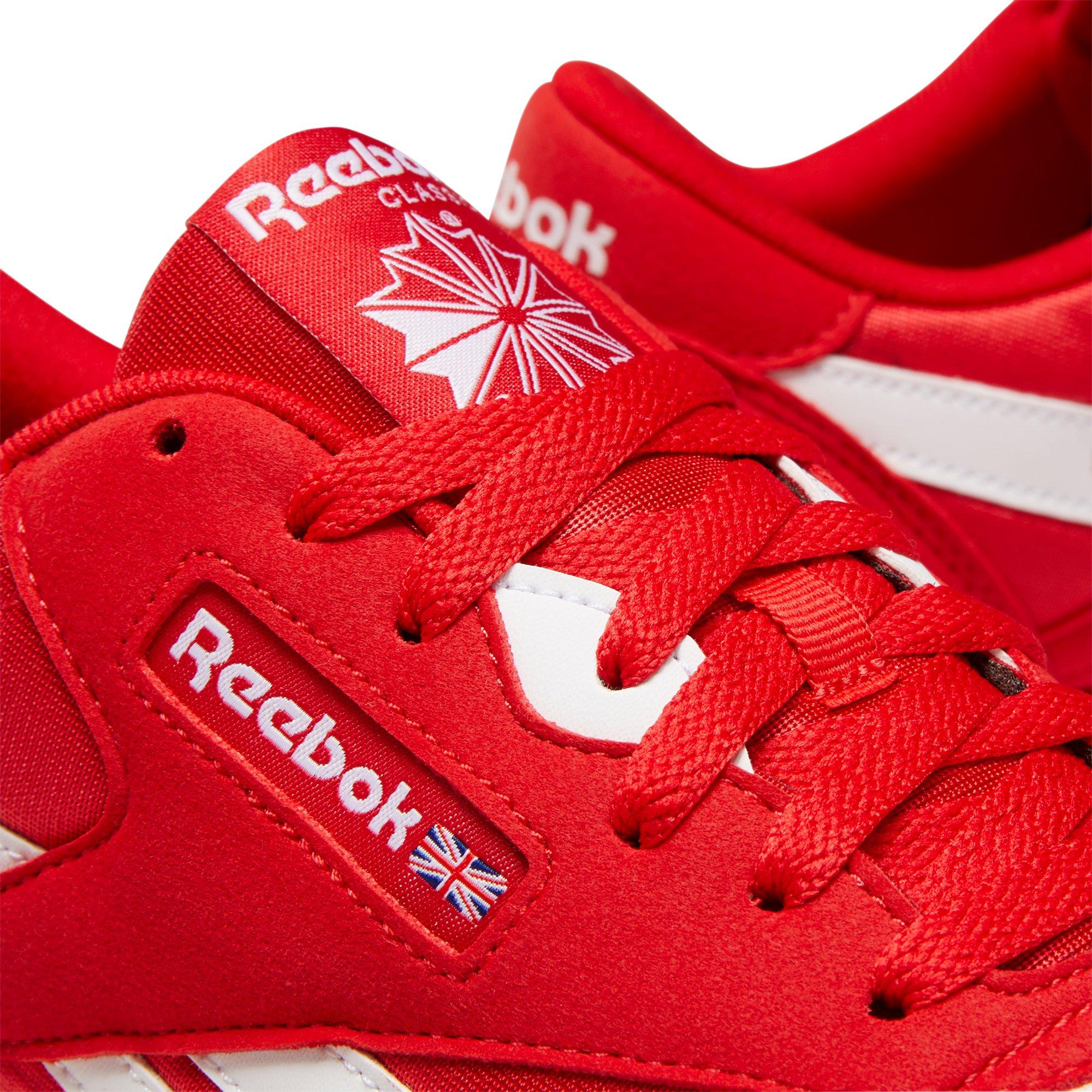 red and white reebok classics