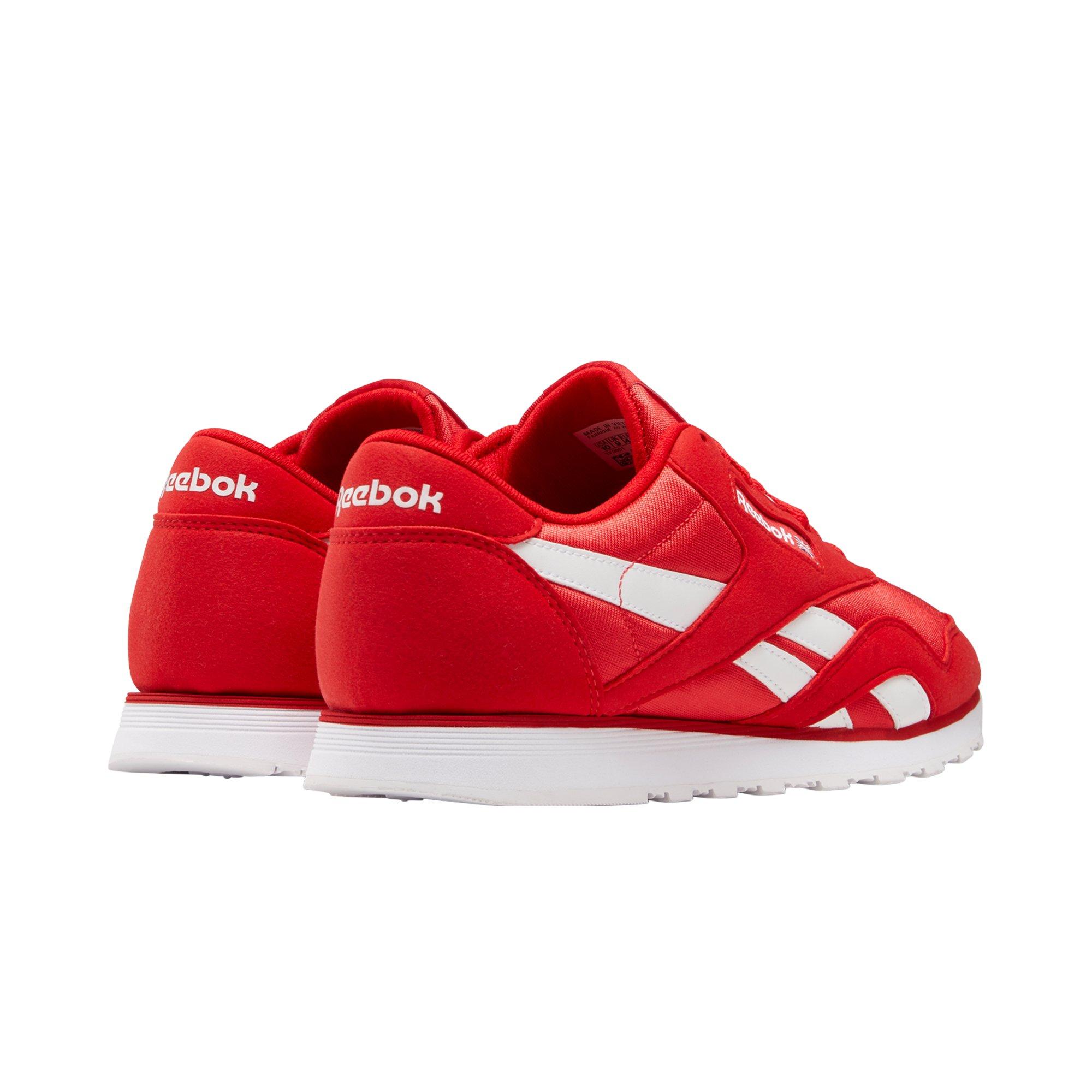 reebok classic nylon red