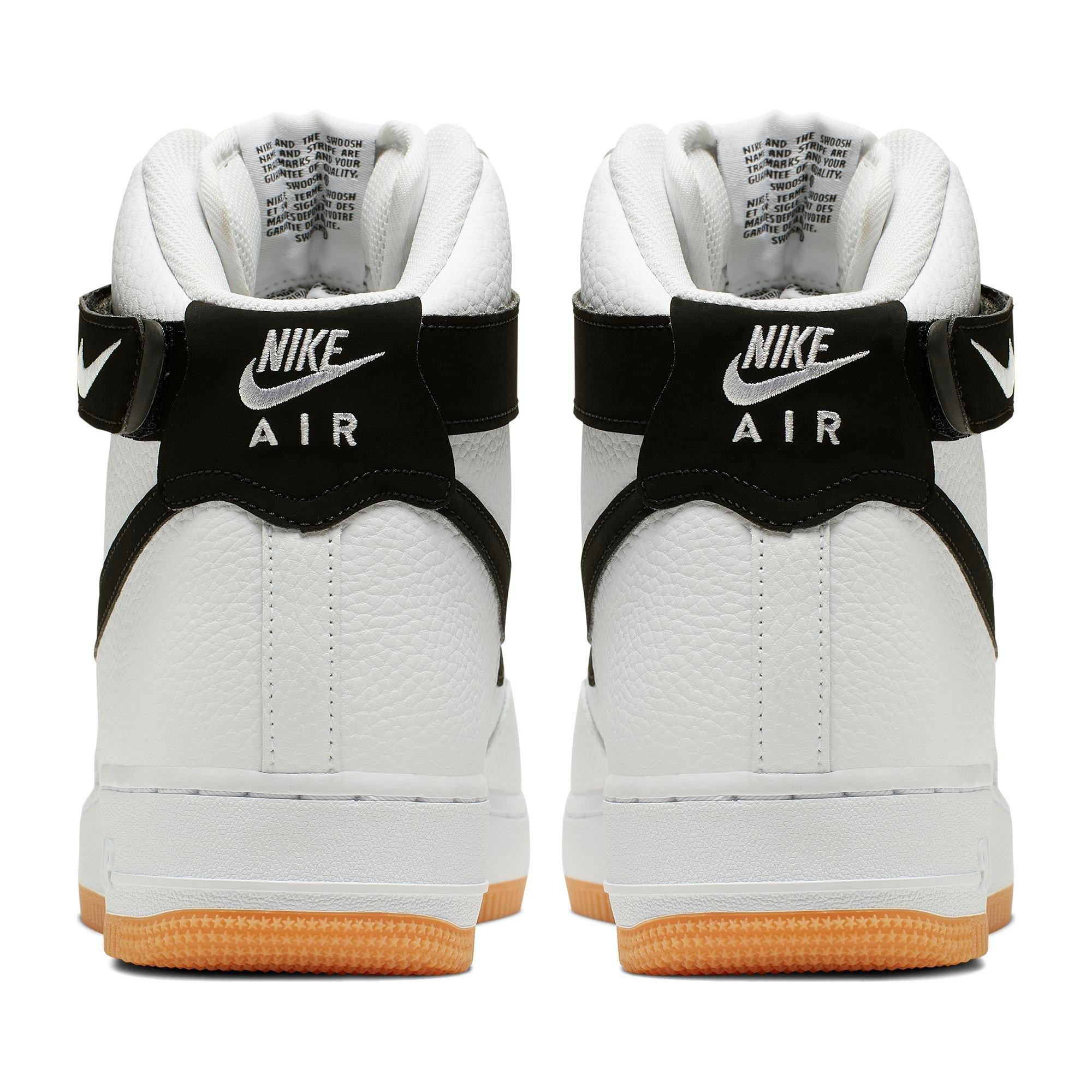 high top air force 1 gum bottom