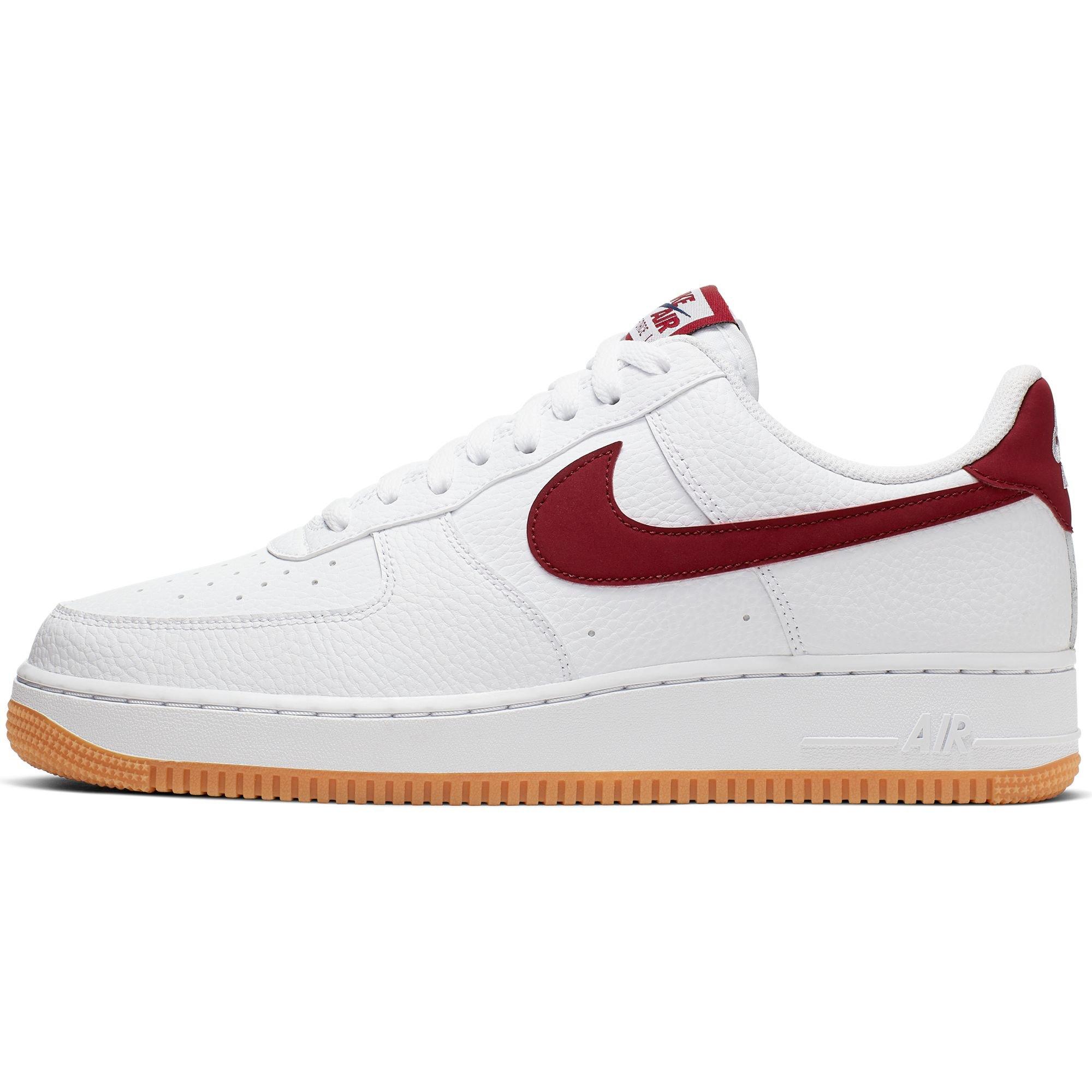 air force 1 with red bottom