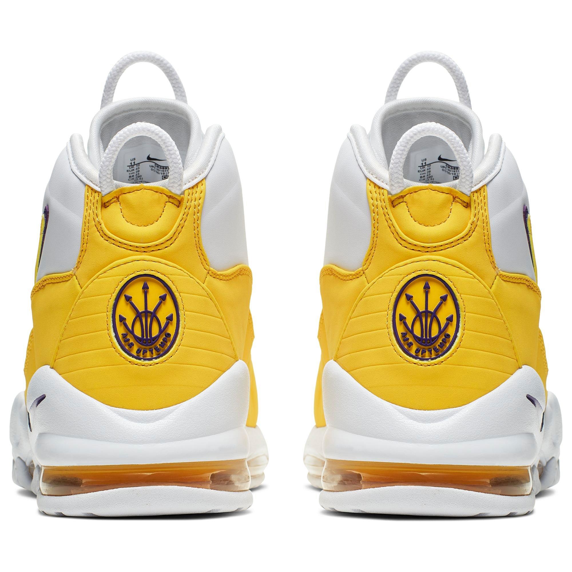 nike air uptempo yellow