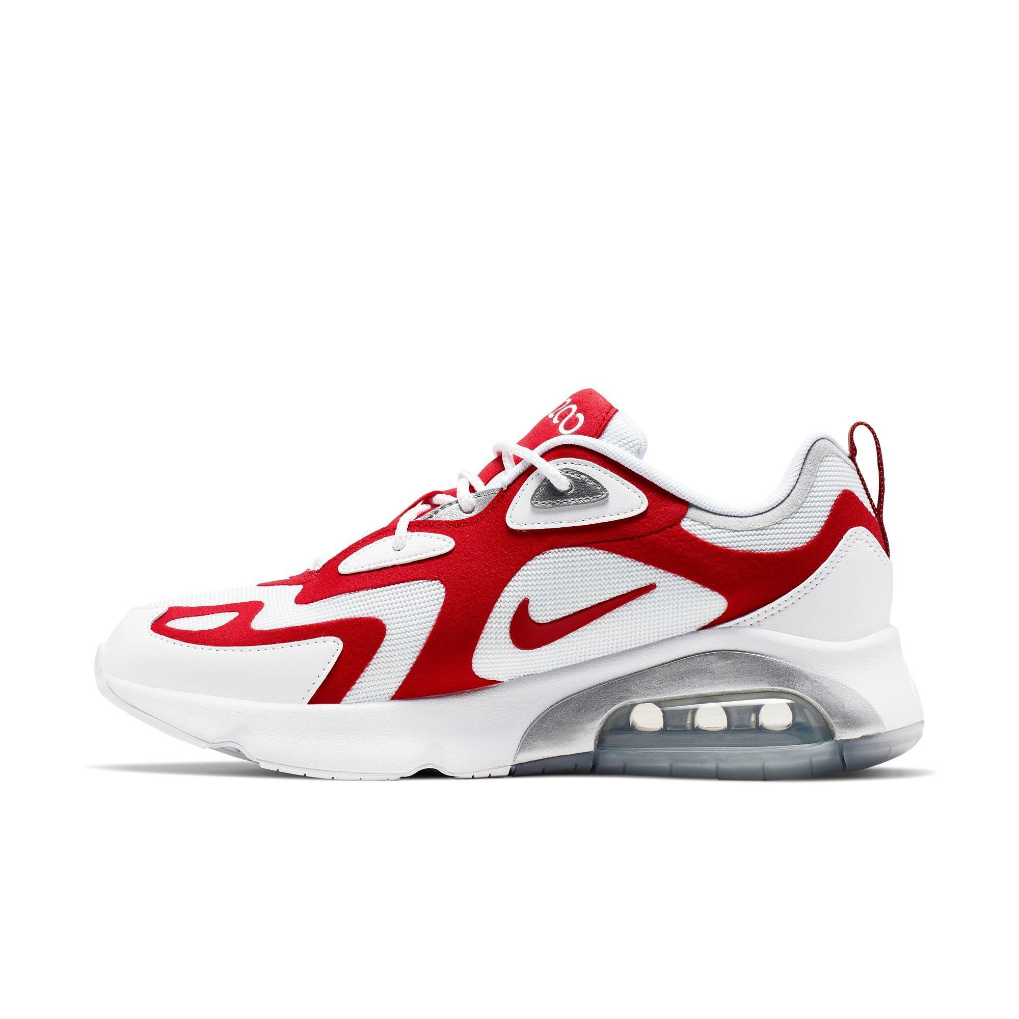 red and white air max