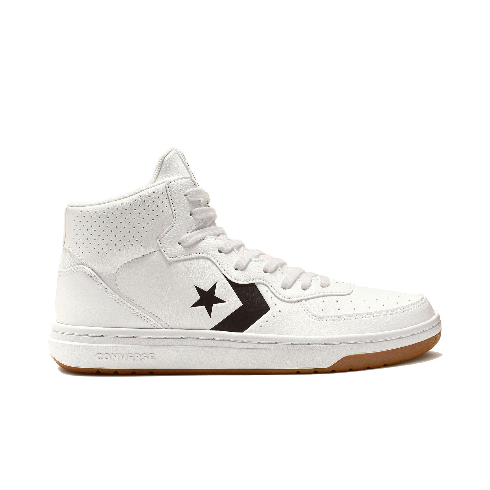 white converse basketball shoes