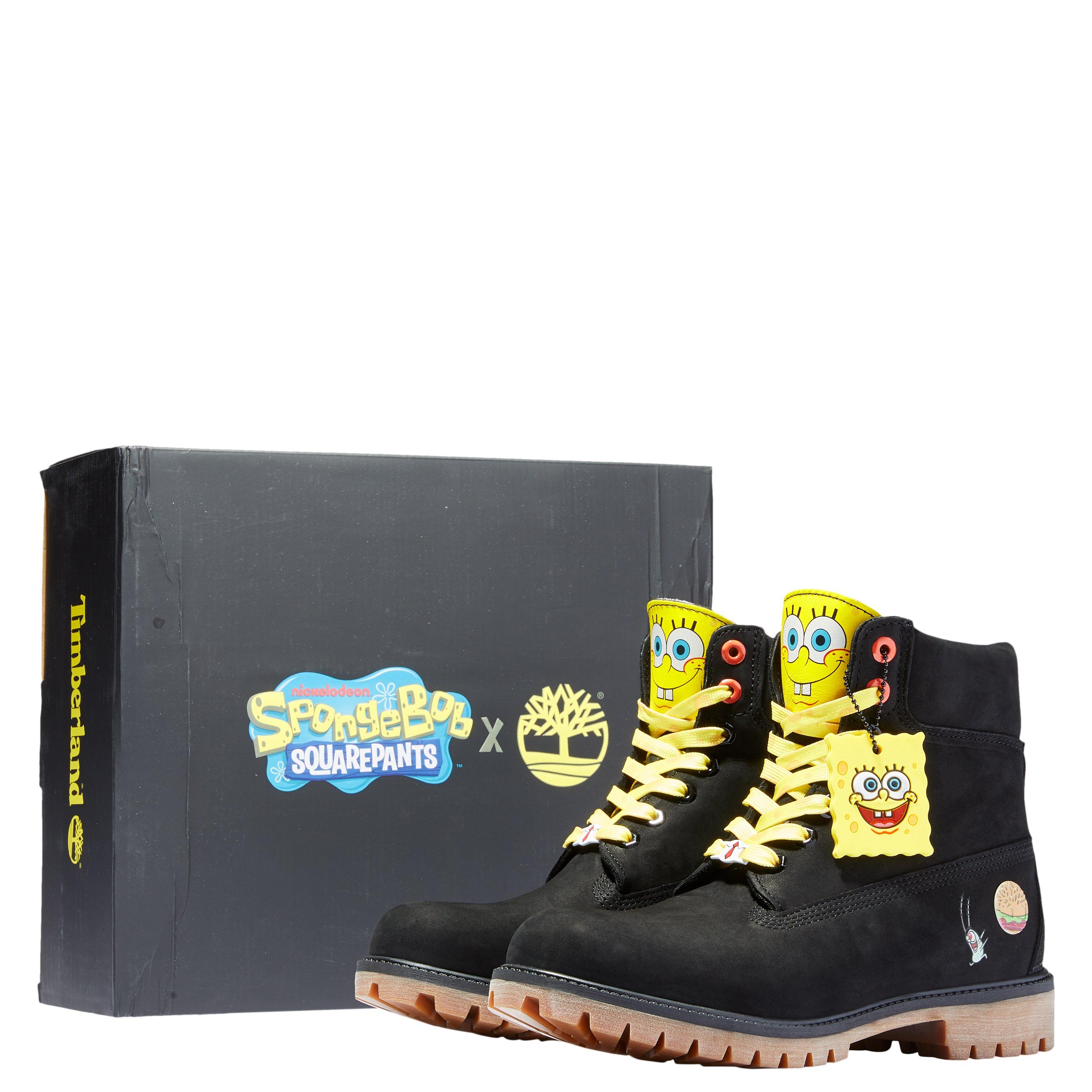 timberland spongebob collab