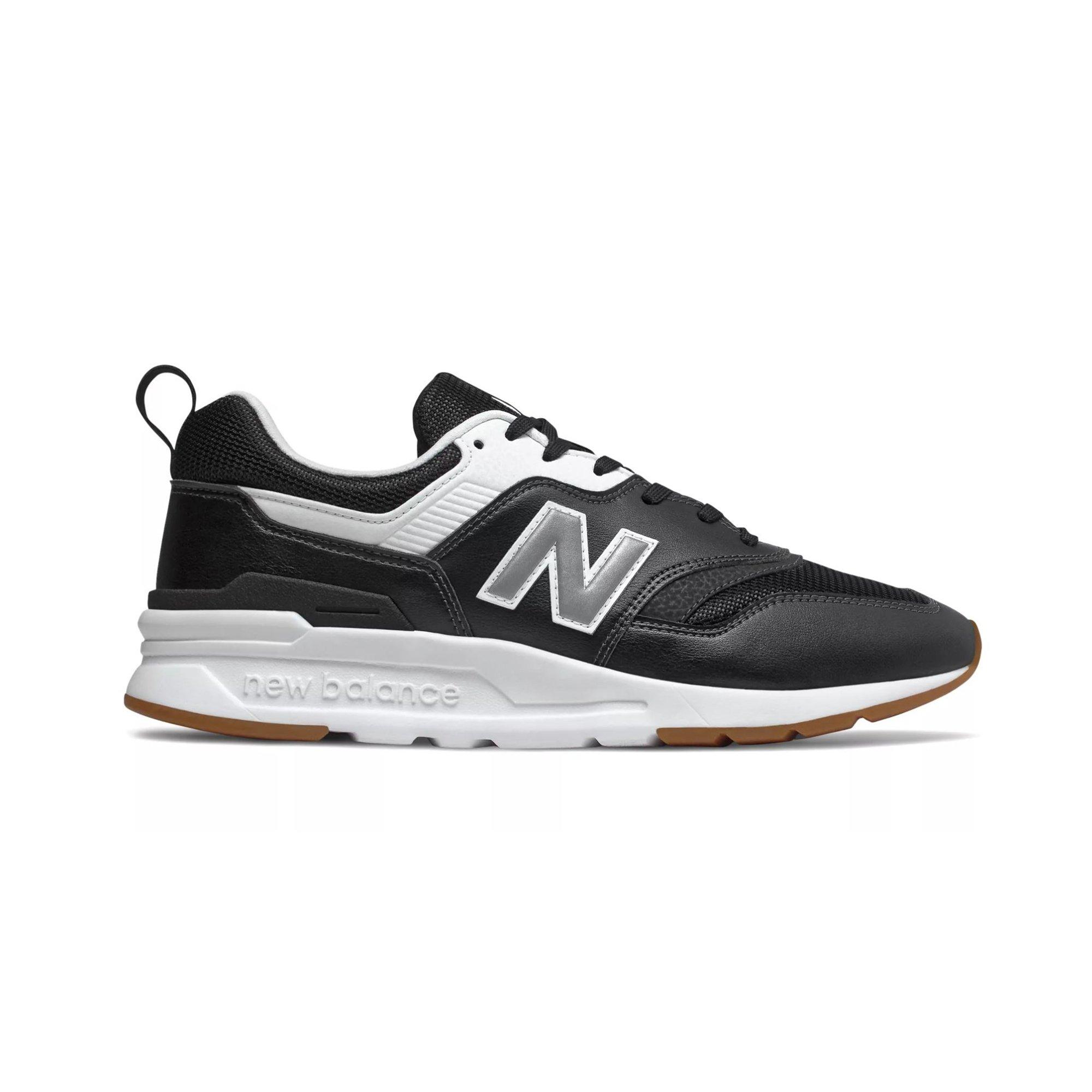 new balance black and white shoes